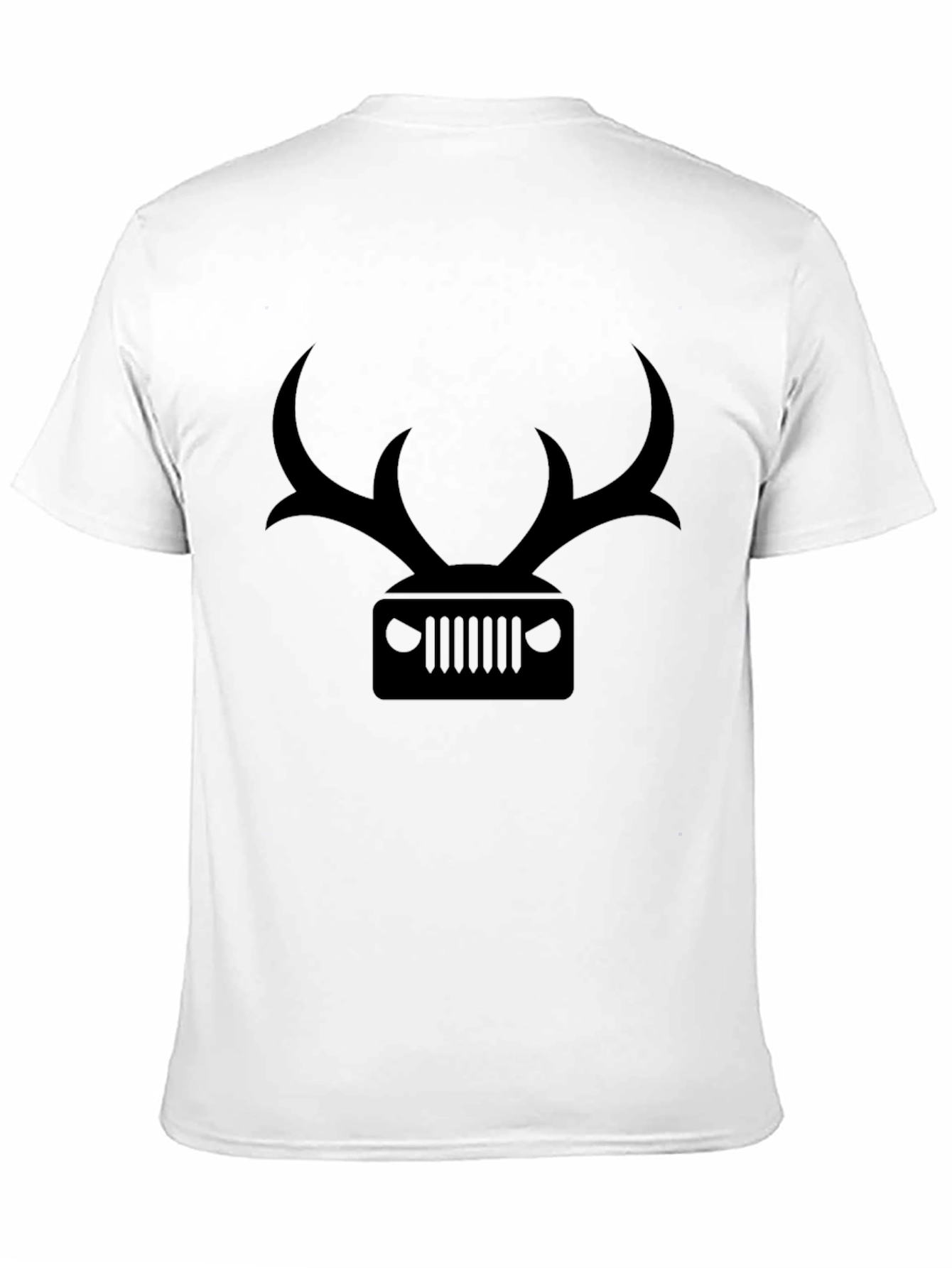 Antler Jeep Graphic T-Shirt - Black