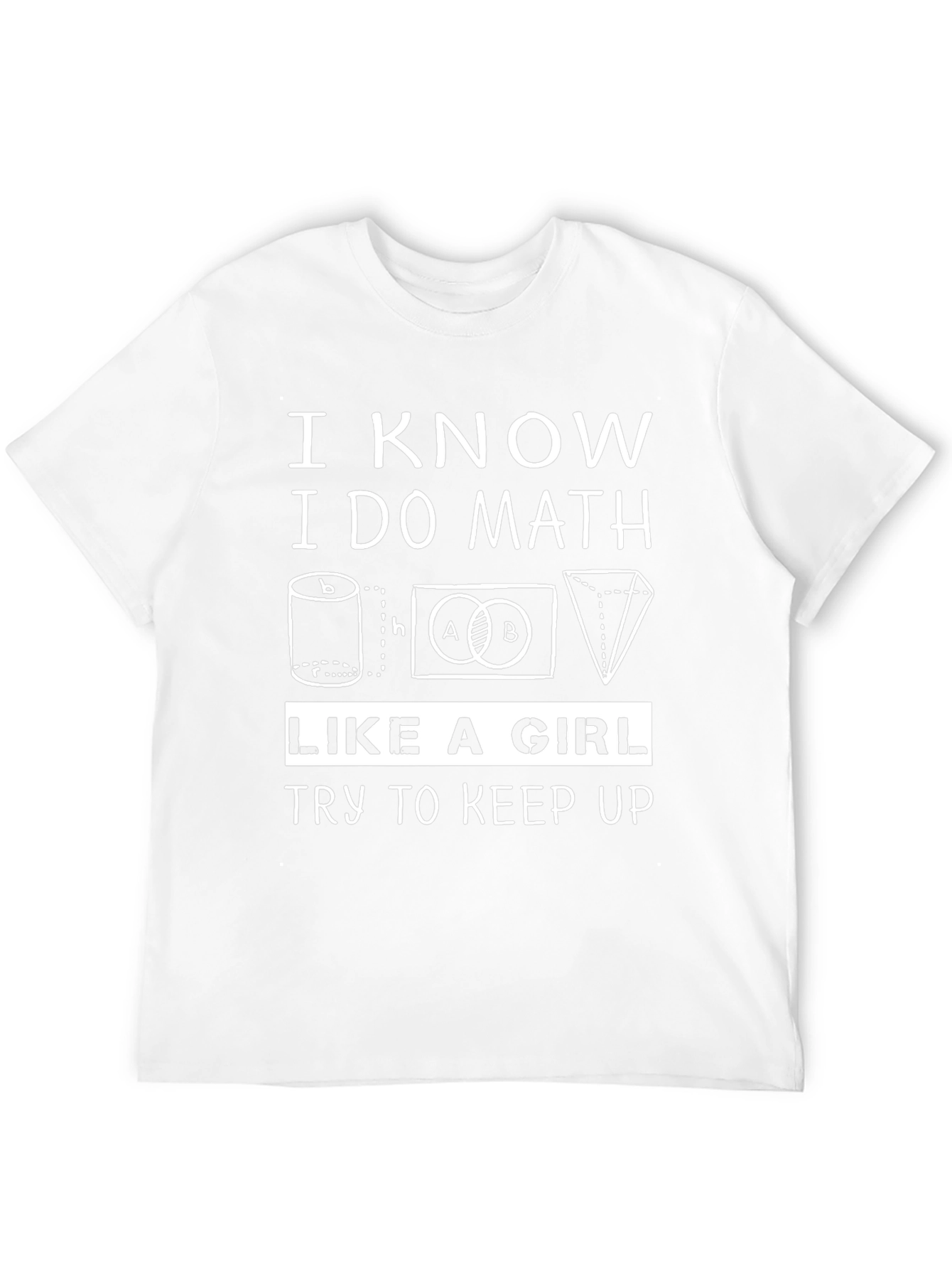 I Know I Do Math Like a Girl T-Shirt