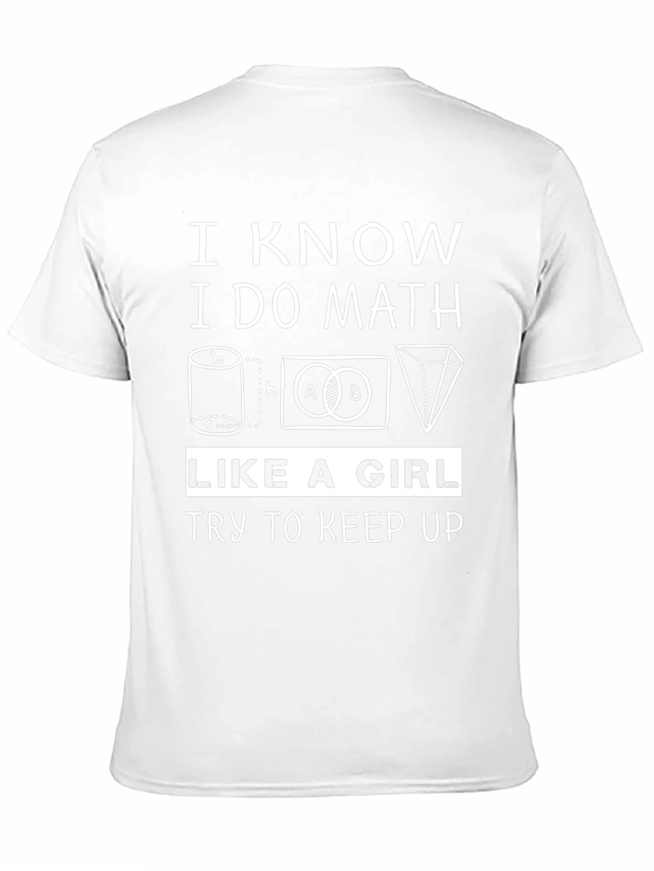I Know I Do Math Like a Girl T-Shirt