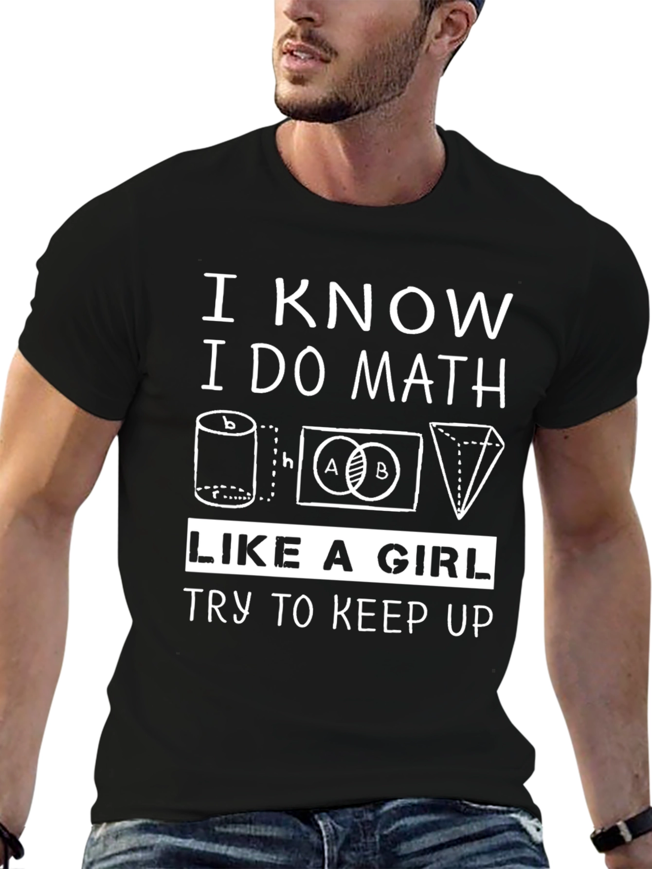 I Know I Do Math Like a Girl T-Shirt