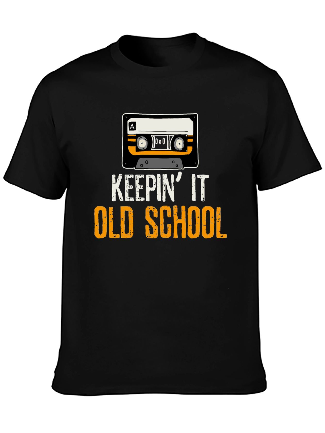 Keepin It Old School Retro Cassette T-Shirt