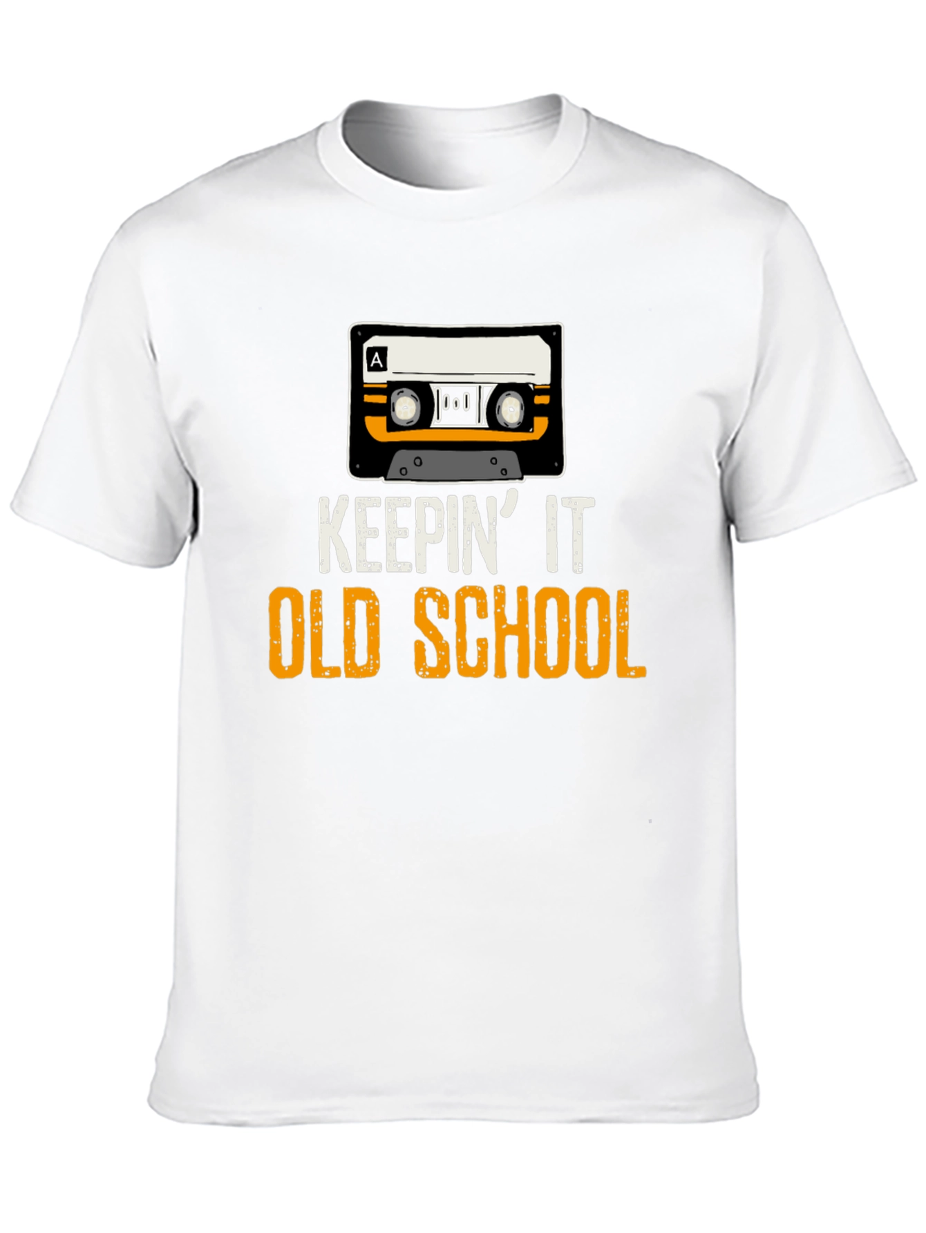 Keepin It Old School Retro Cassette T-Shirt