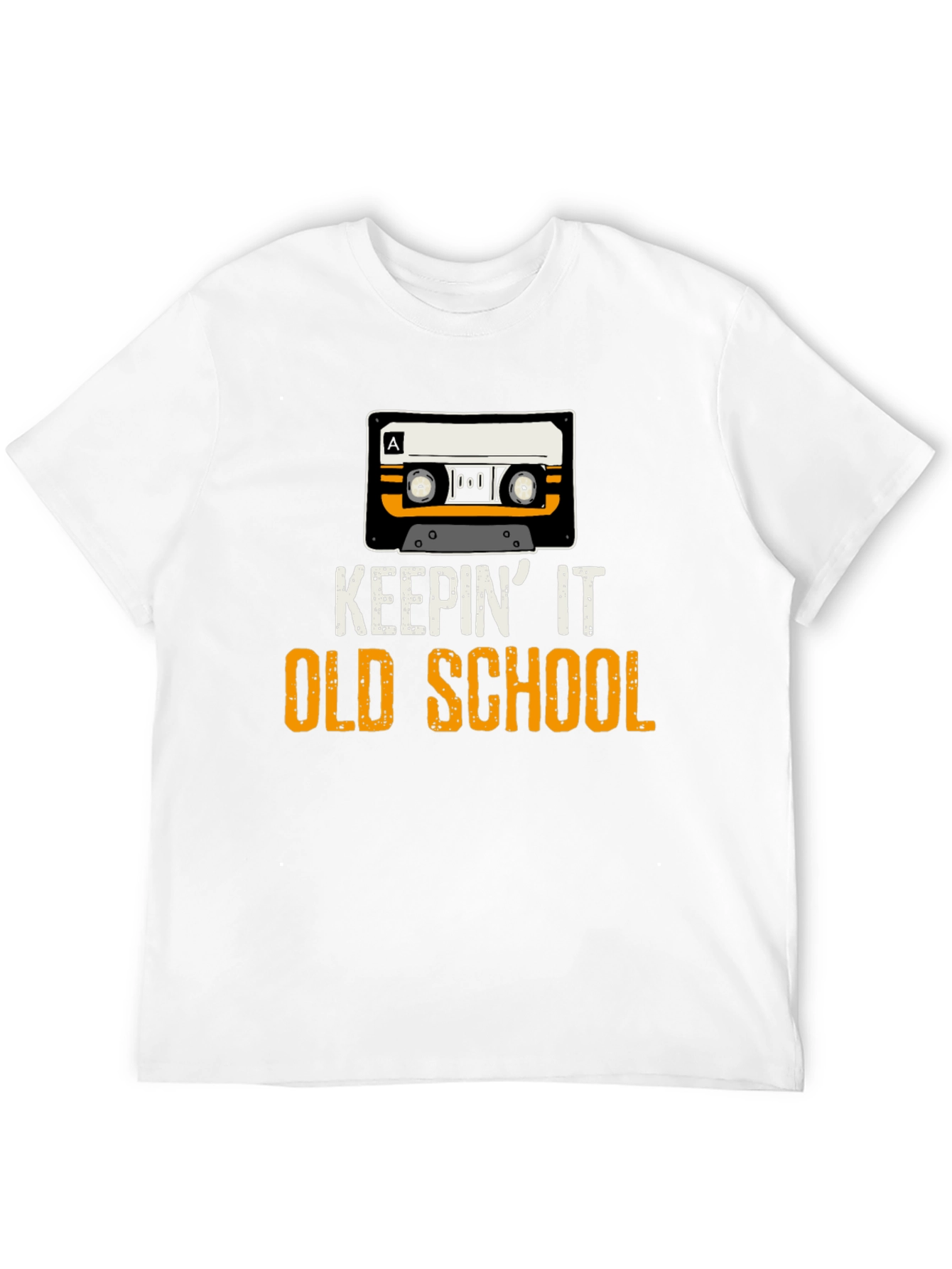 Keepin It Old School Retro Cassette T-Shirt