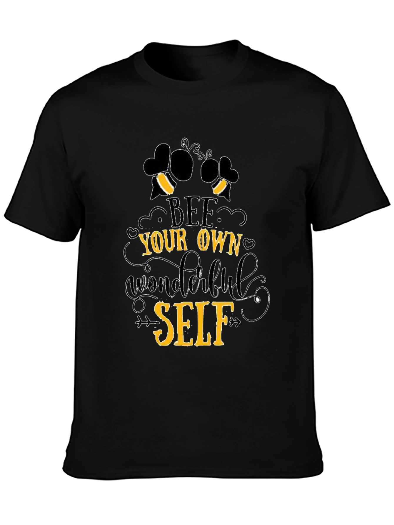 Bee Yourself T-Shirt - Inspirational Graphic Tee