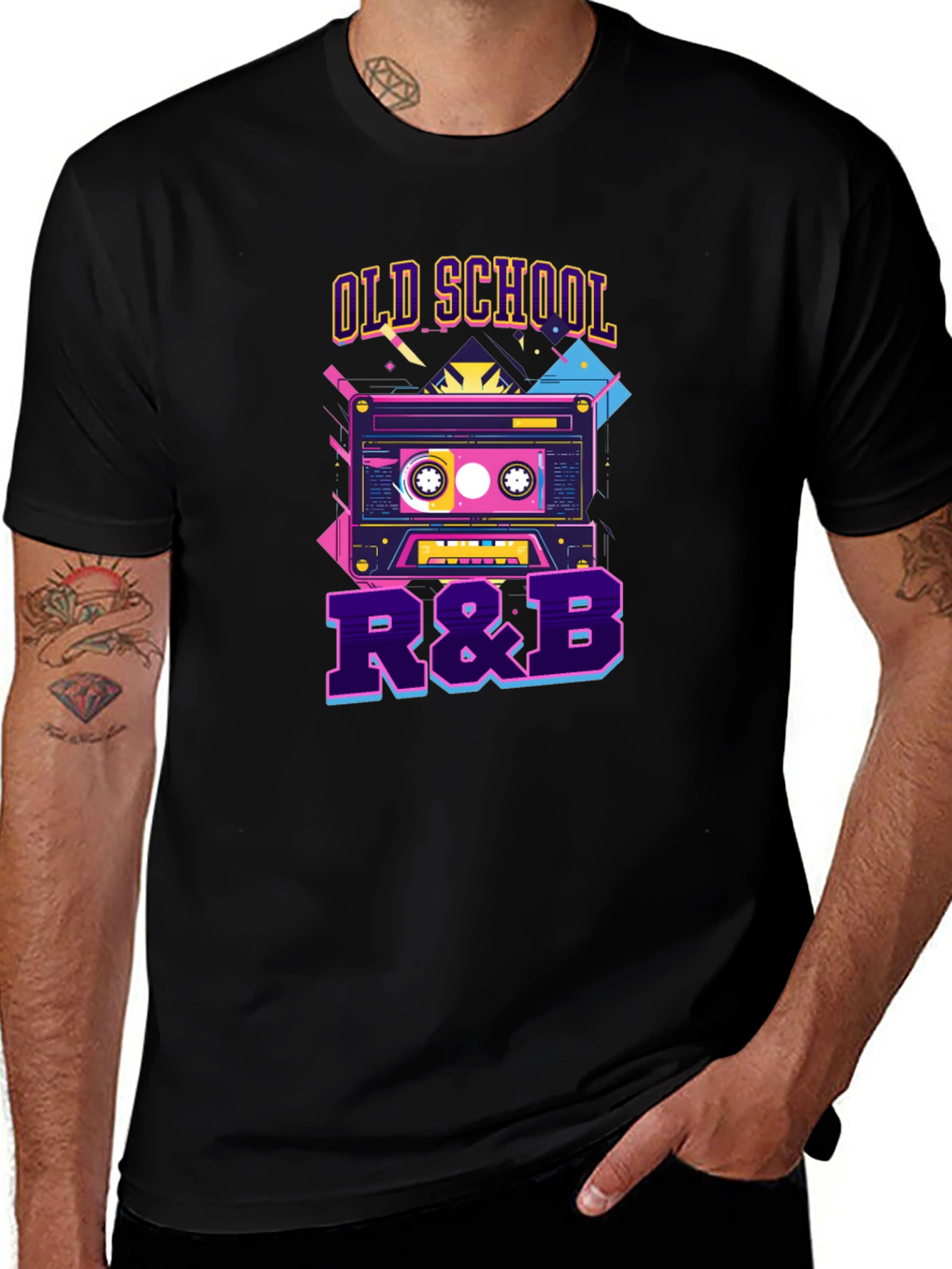 Old School R&B Graphic T-Shirt