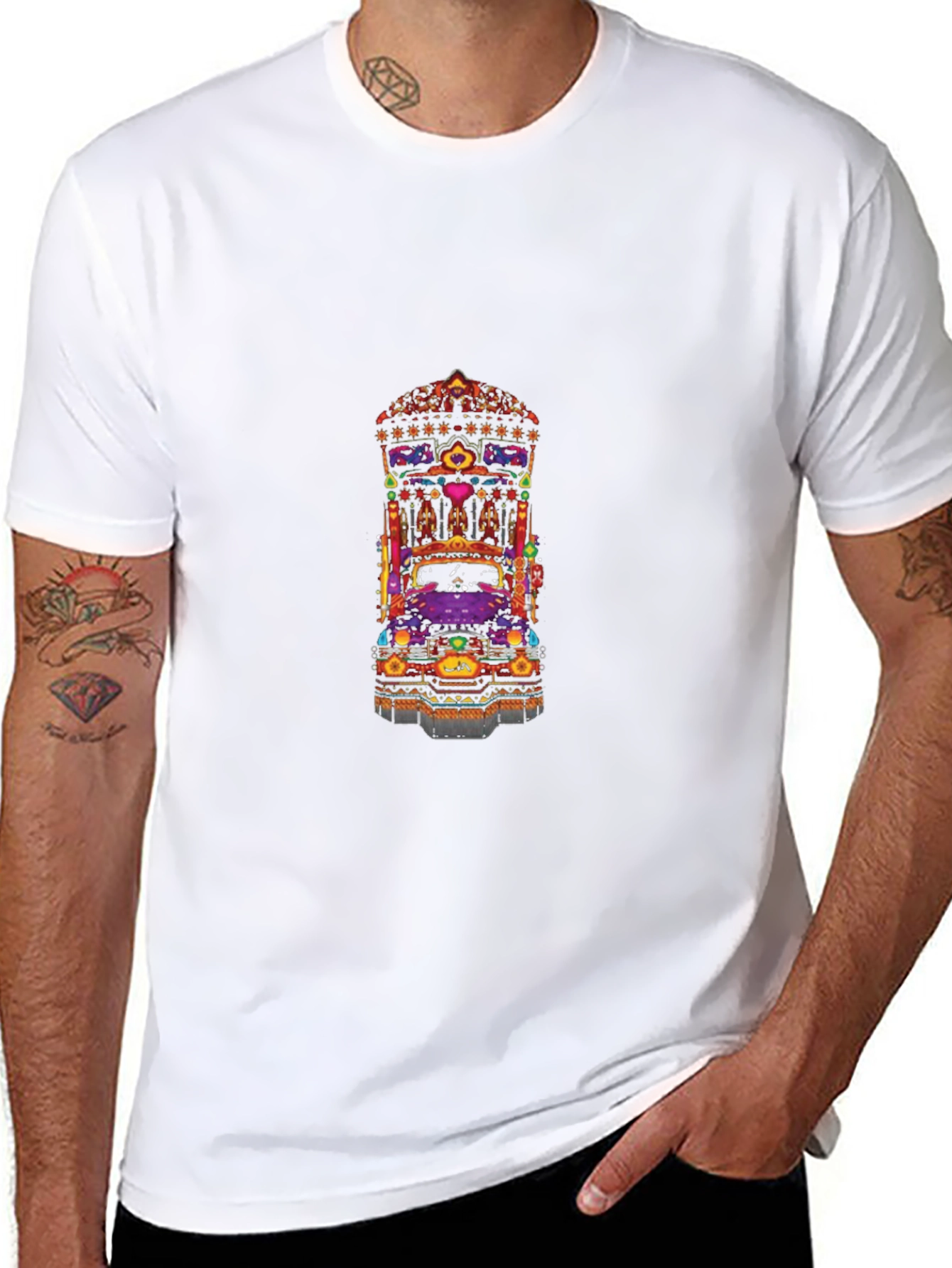 Truck Art Graphic Tee