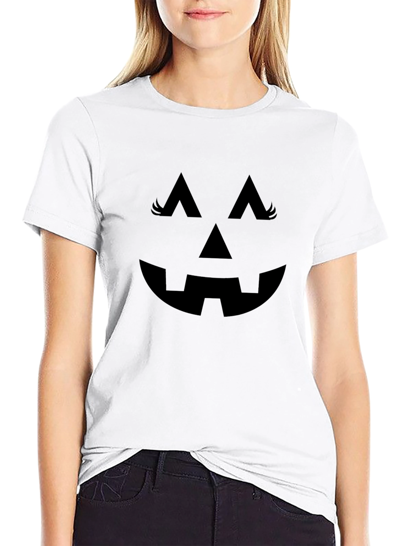 Spooky Pumpkin Face T-Shirt