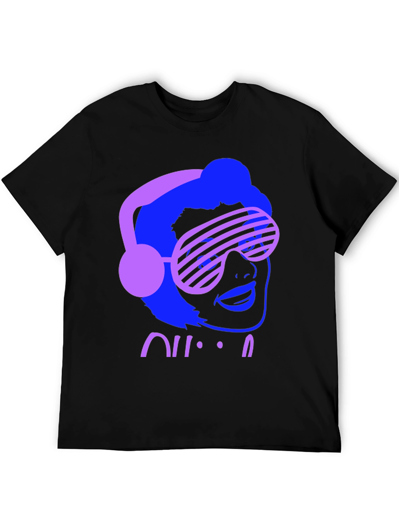 Retro 80s Neon Graphic T-Shirt