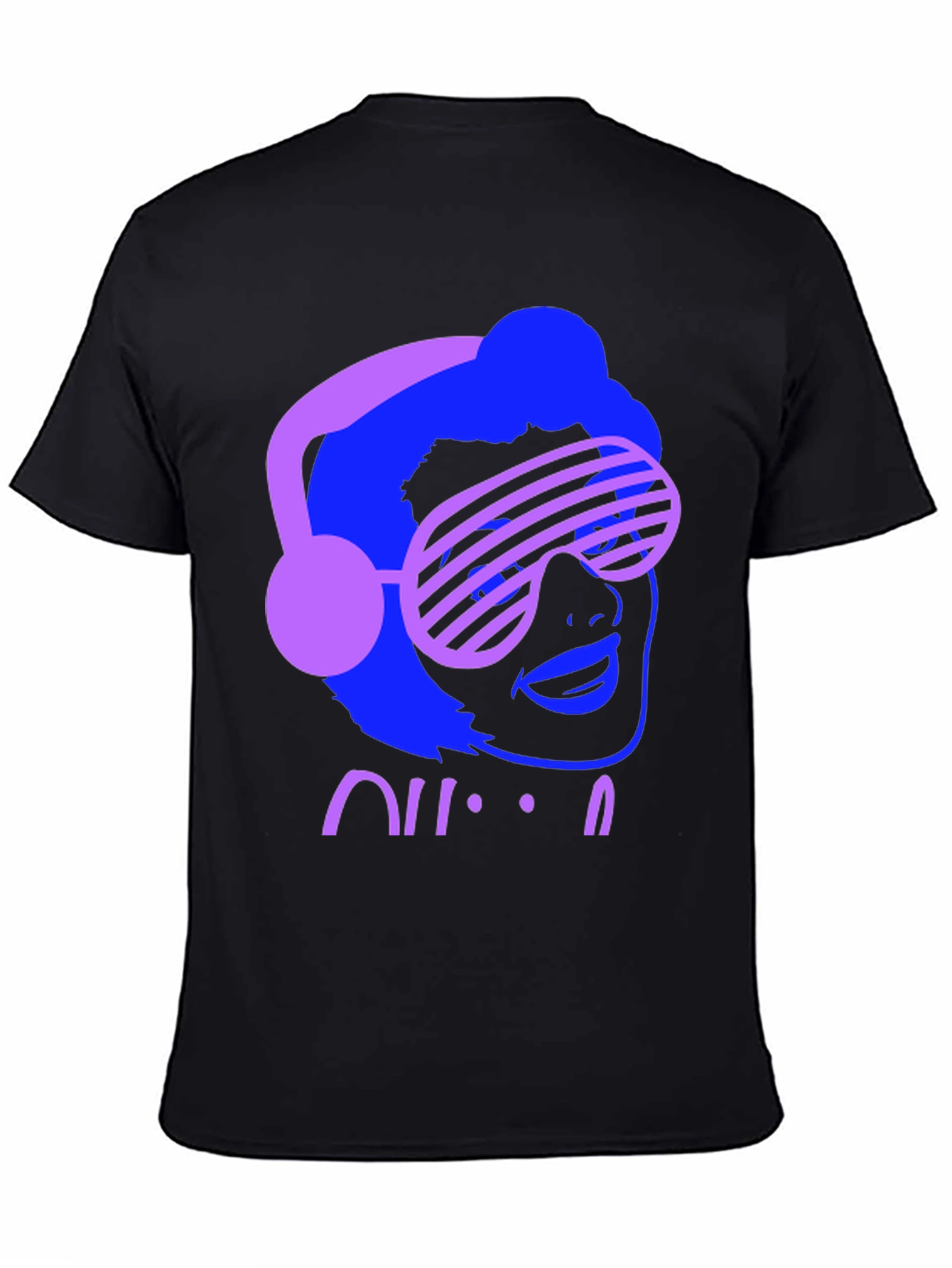 Retro 80s Neon Graphic T-Shirt