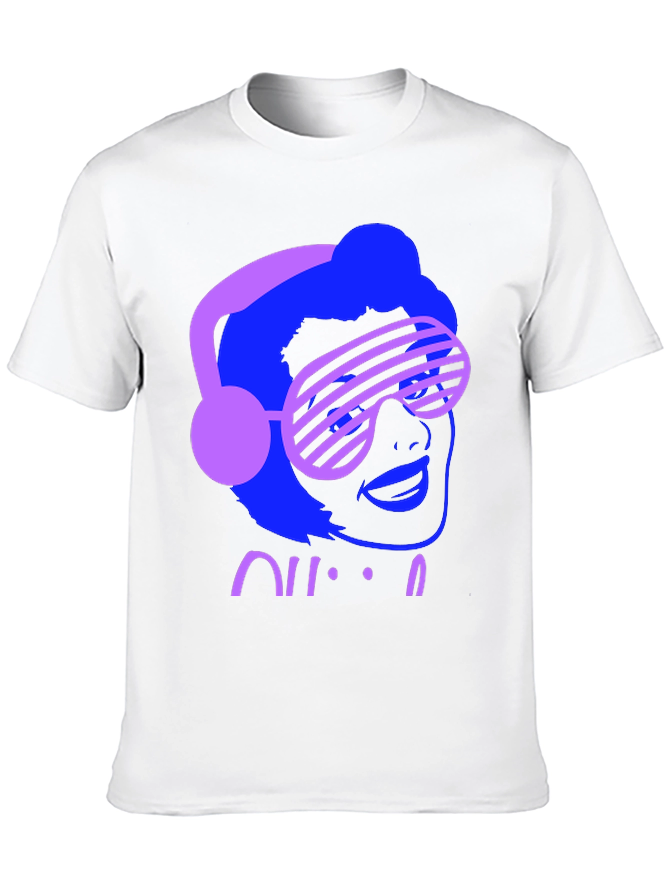 Retro 80s Neon Graphic T-Shirt