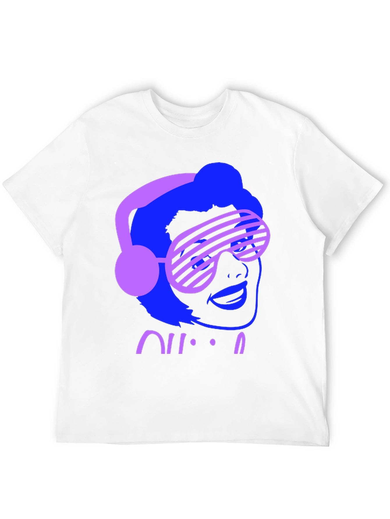Retro 80s Neon Graphic T-Shirt