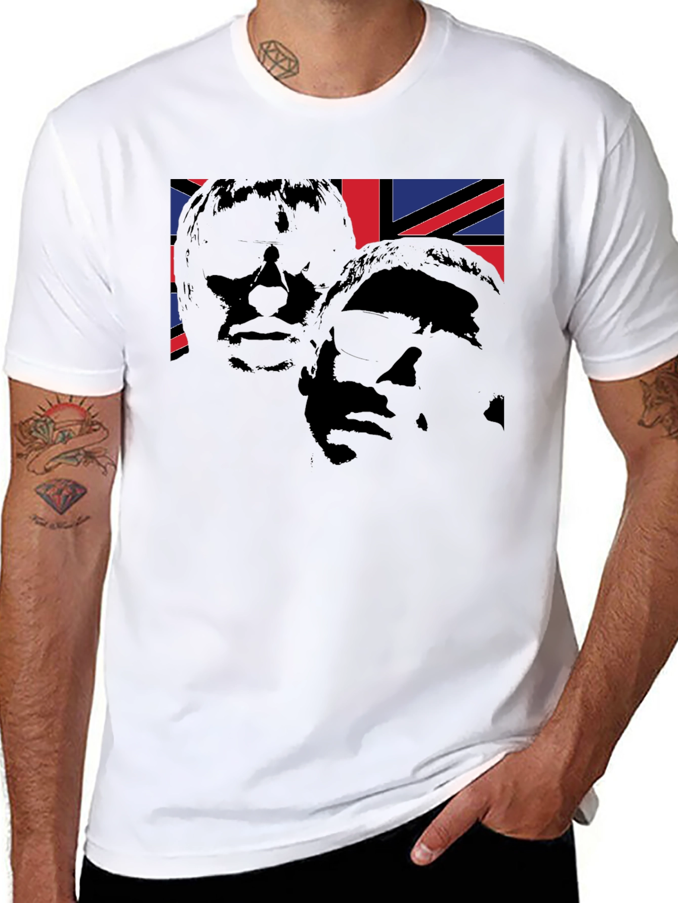 British Pop Duo Graphic Tee