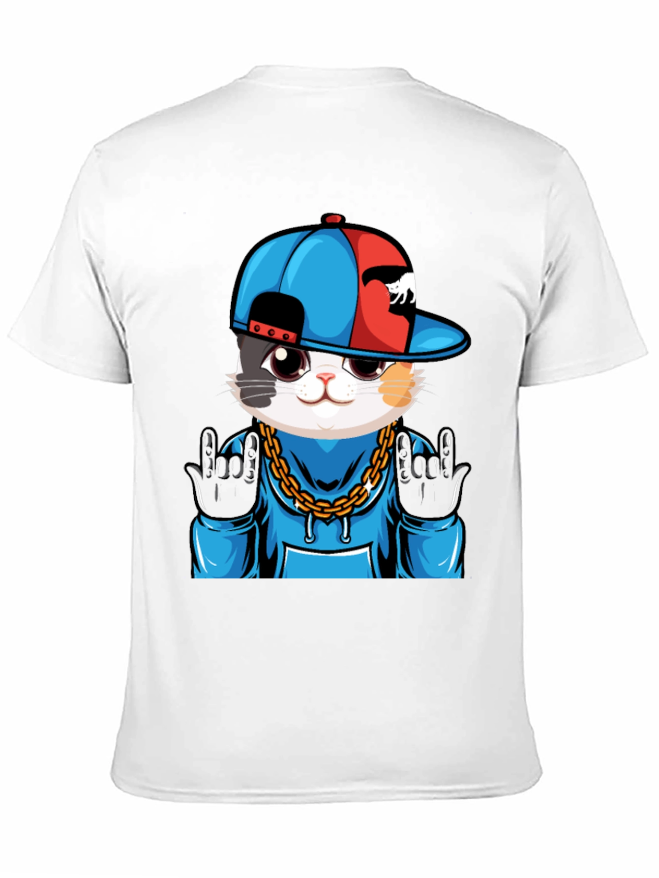 Cool Cat Graphic Tee - Urban Style