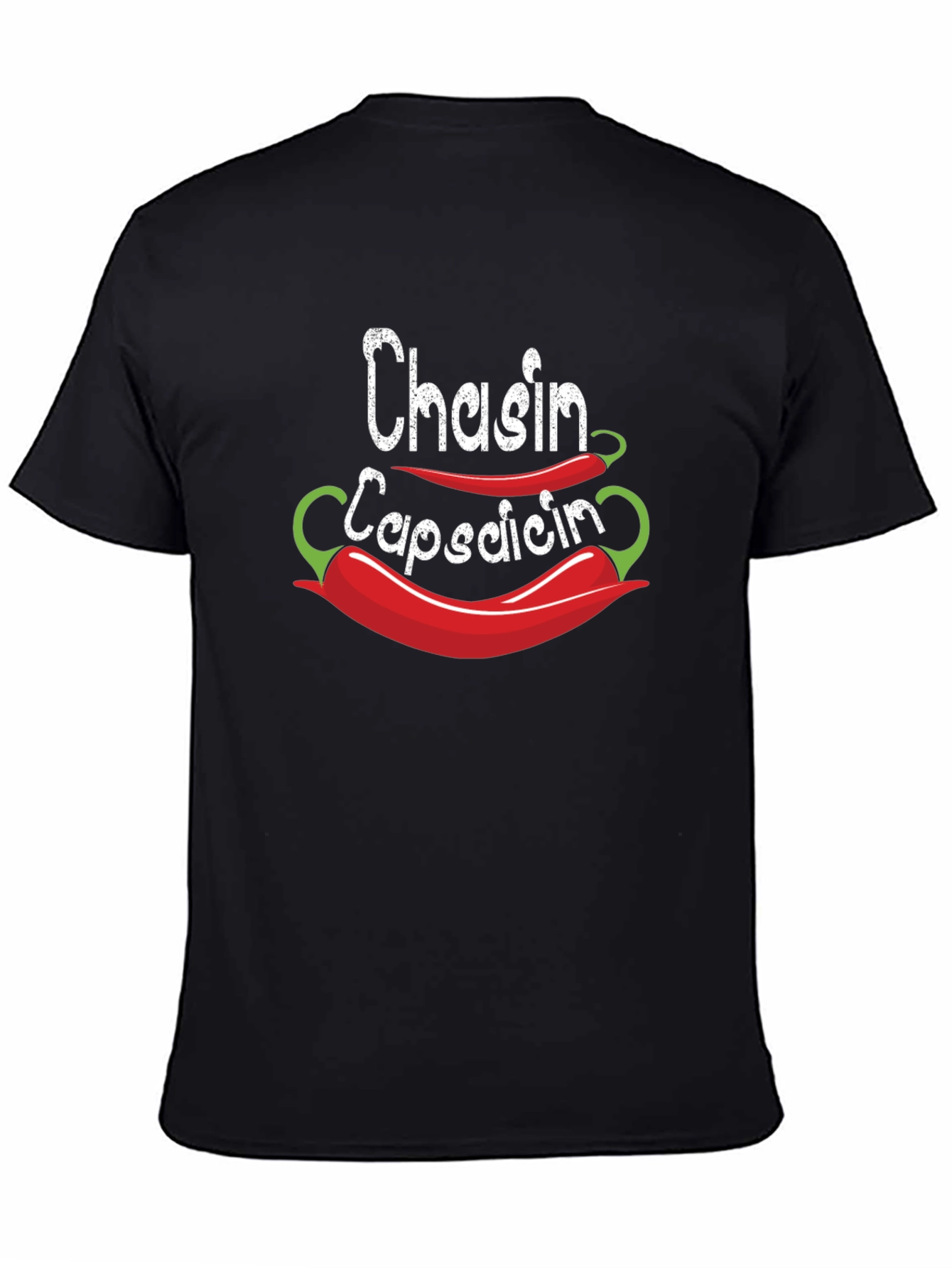Chasin Capsaicin Black Graphic Tee