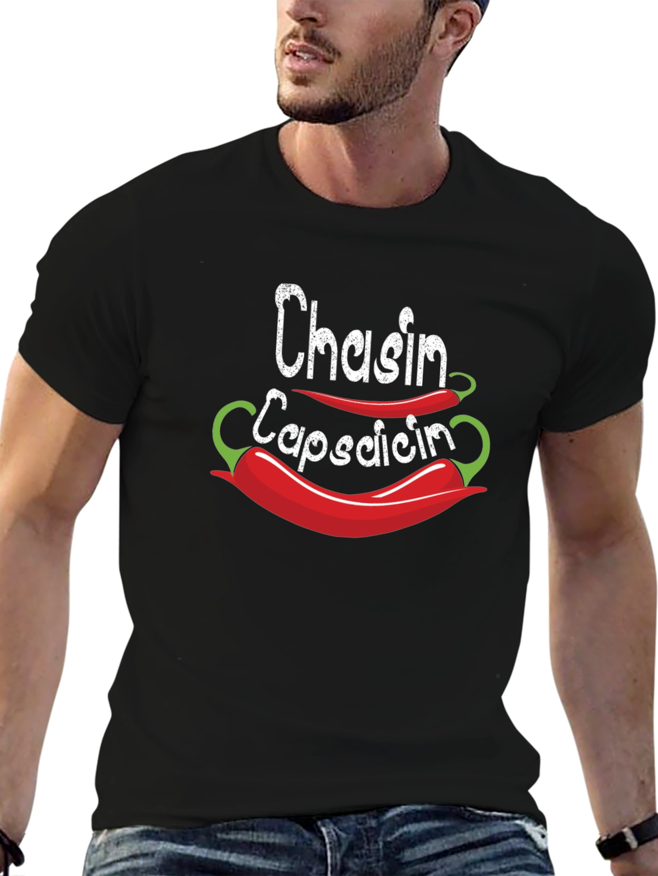 Chasin Capsaicin Black Graphic Tee