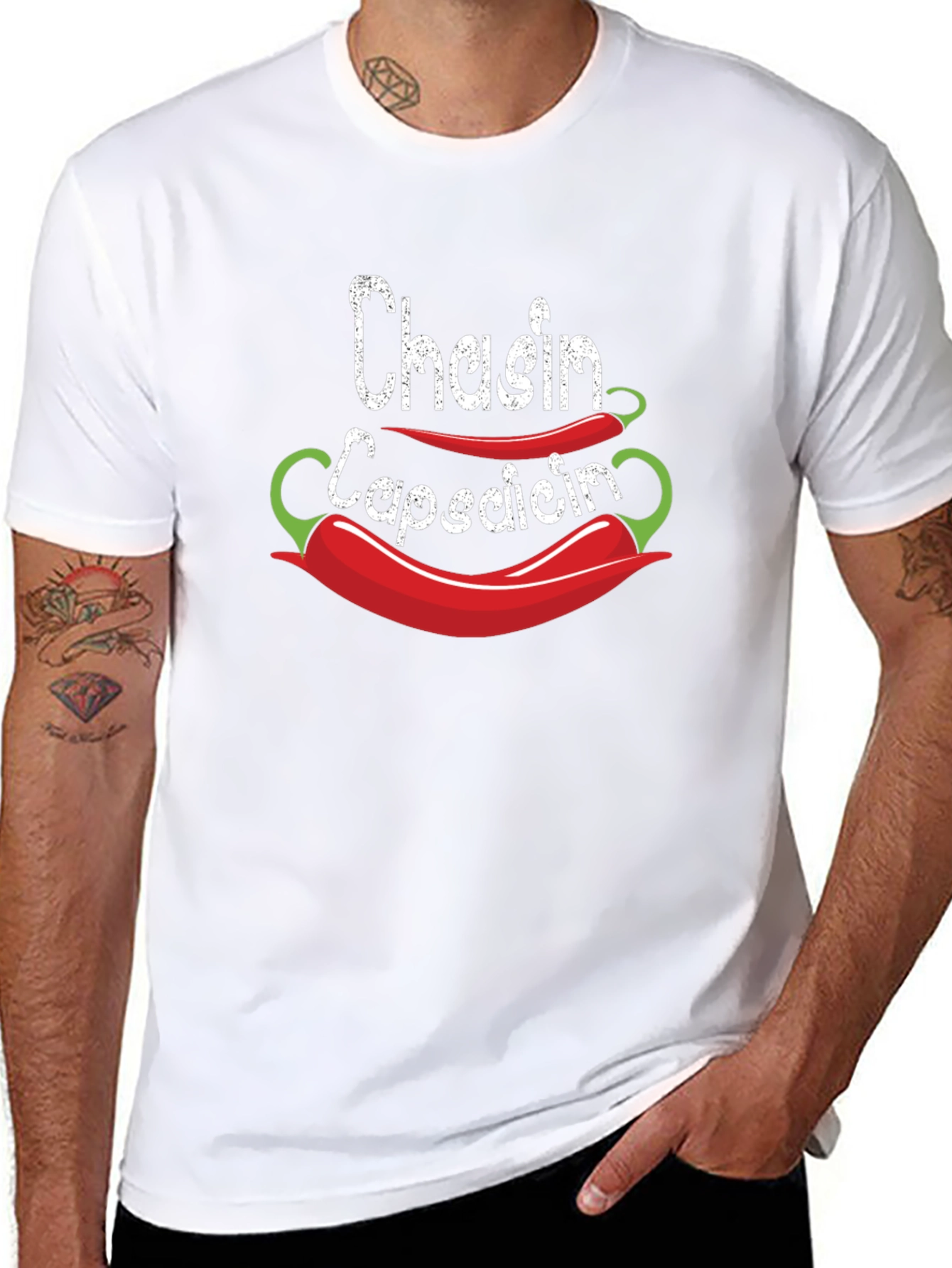Chasin Capsaicin Black Graphic Tee