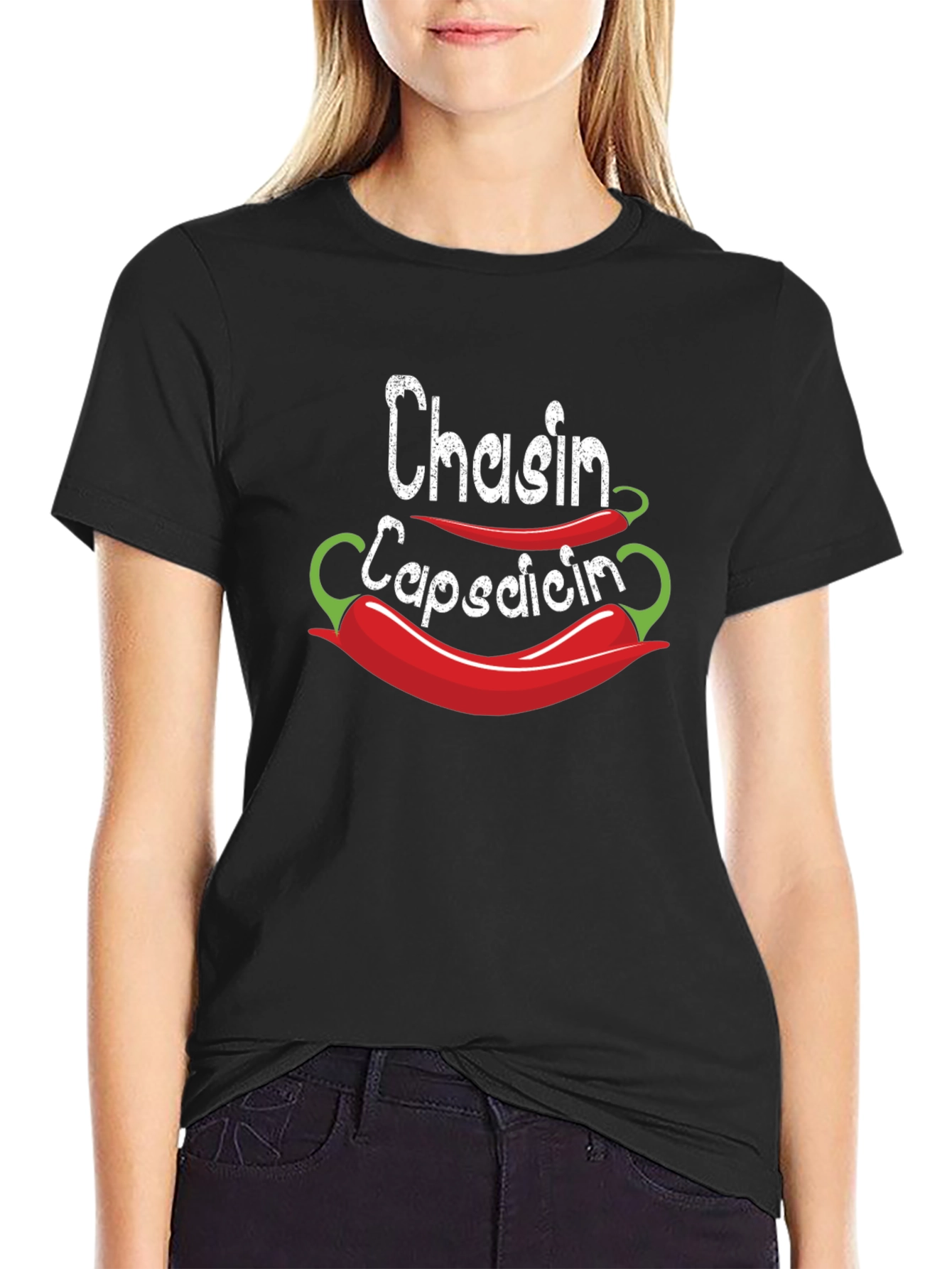 Chasin Capsaicin Black Graphic Tee