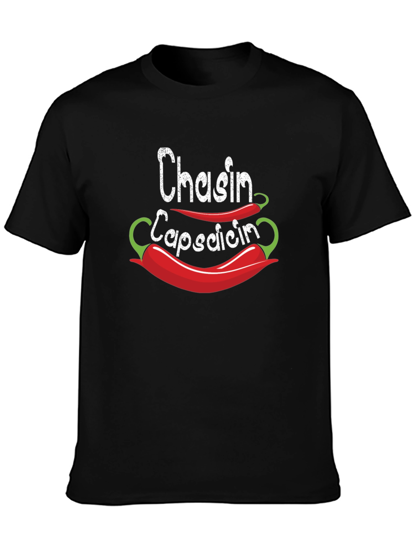 Chasin Capsaicin Black Graphic Tee