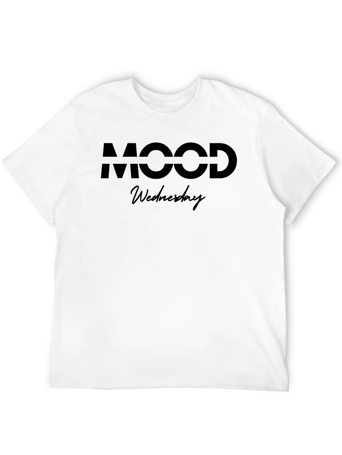 Mood Wednesday Graphic T-Shirt - Unisex Casual Tee