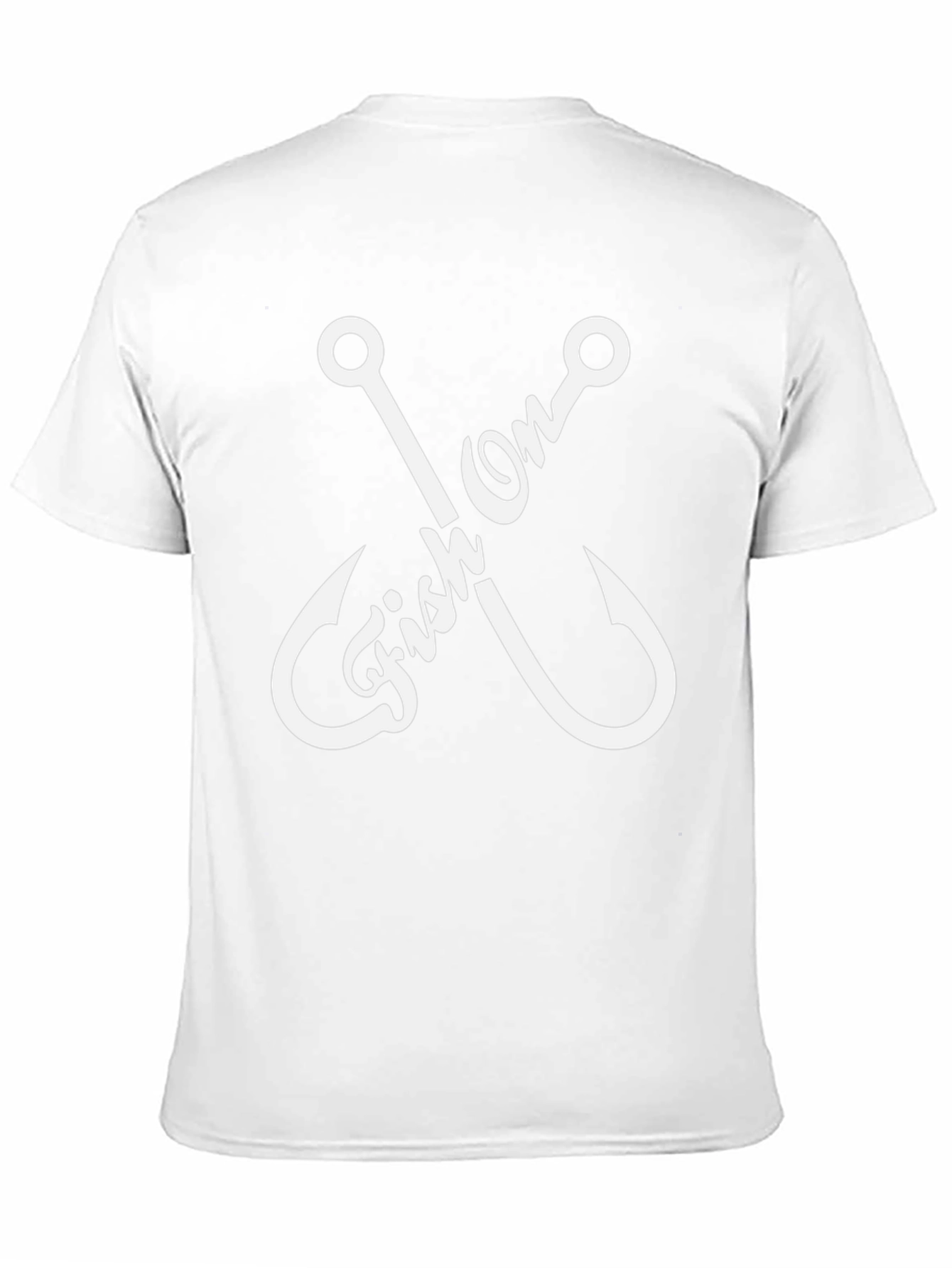 Fish On Graphic Tee - Fishing Hook Design