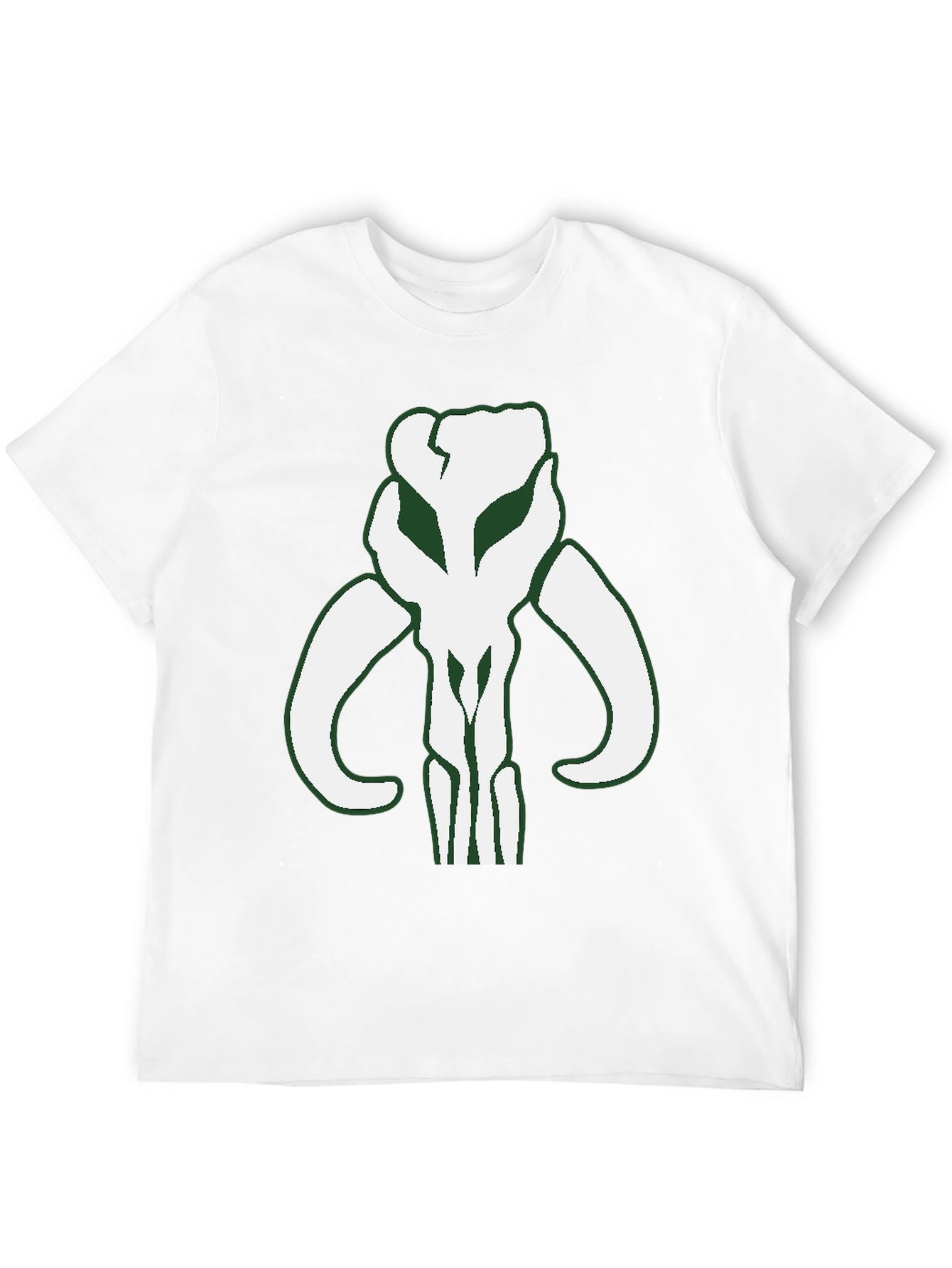 Mandalorian Skull Graphic T-Shirt