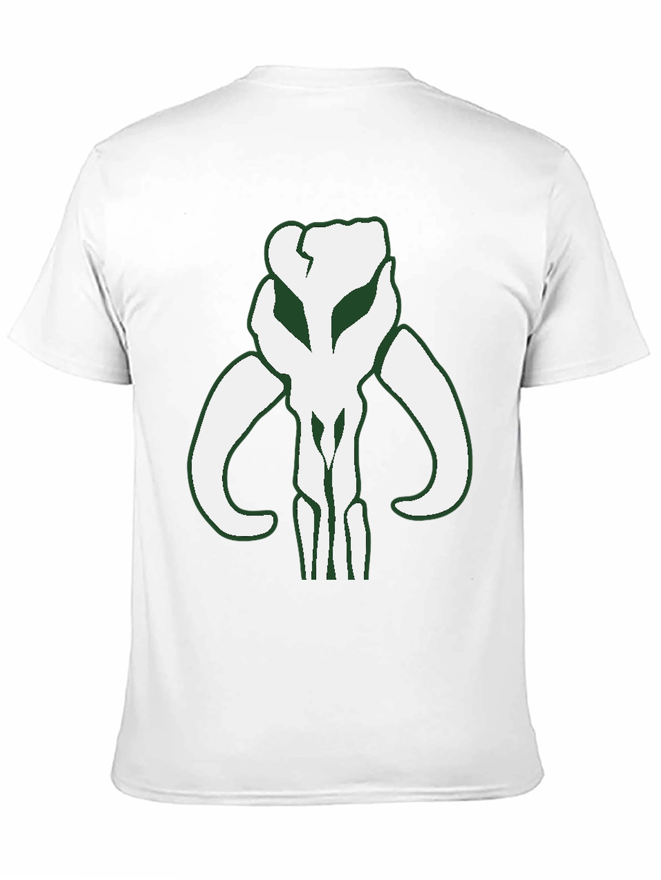 Mandalorian Skull Graphic T-Shirt