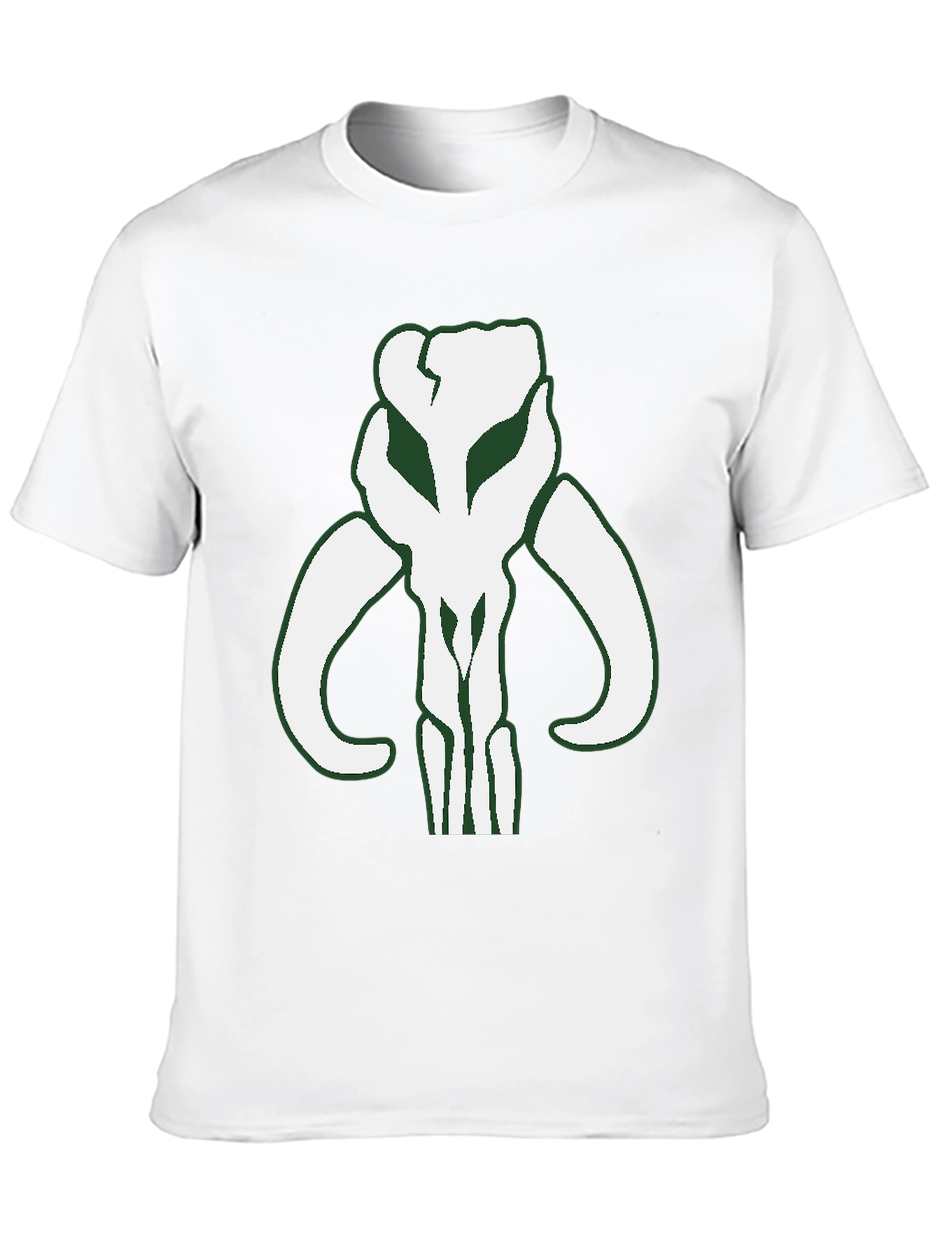 Mandalorian Skull Graphic T-Shirt