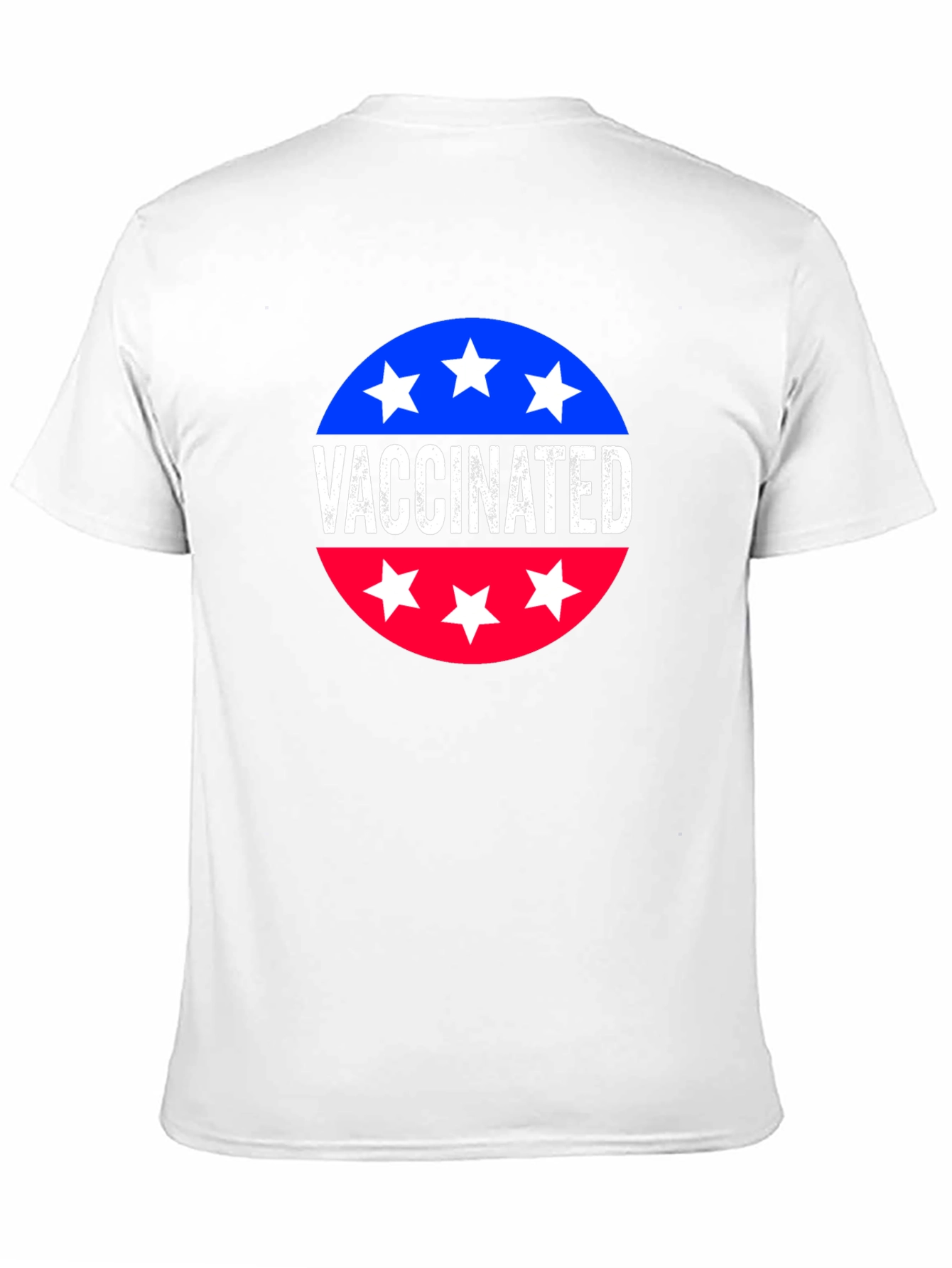 Vaccinated T-Shirt Patriotic Style