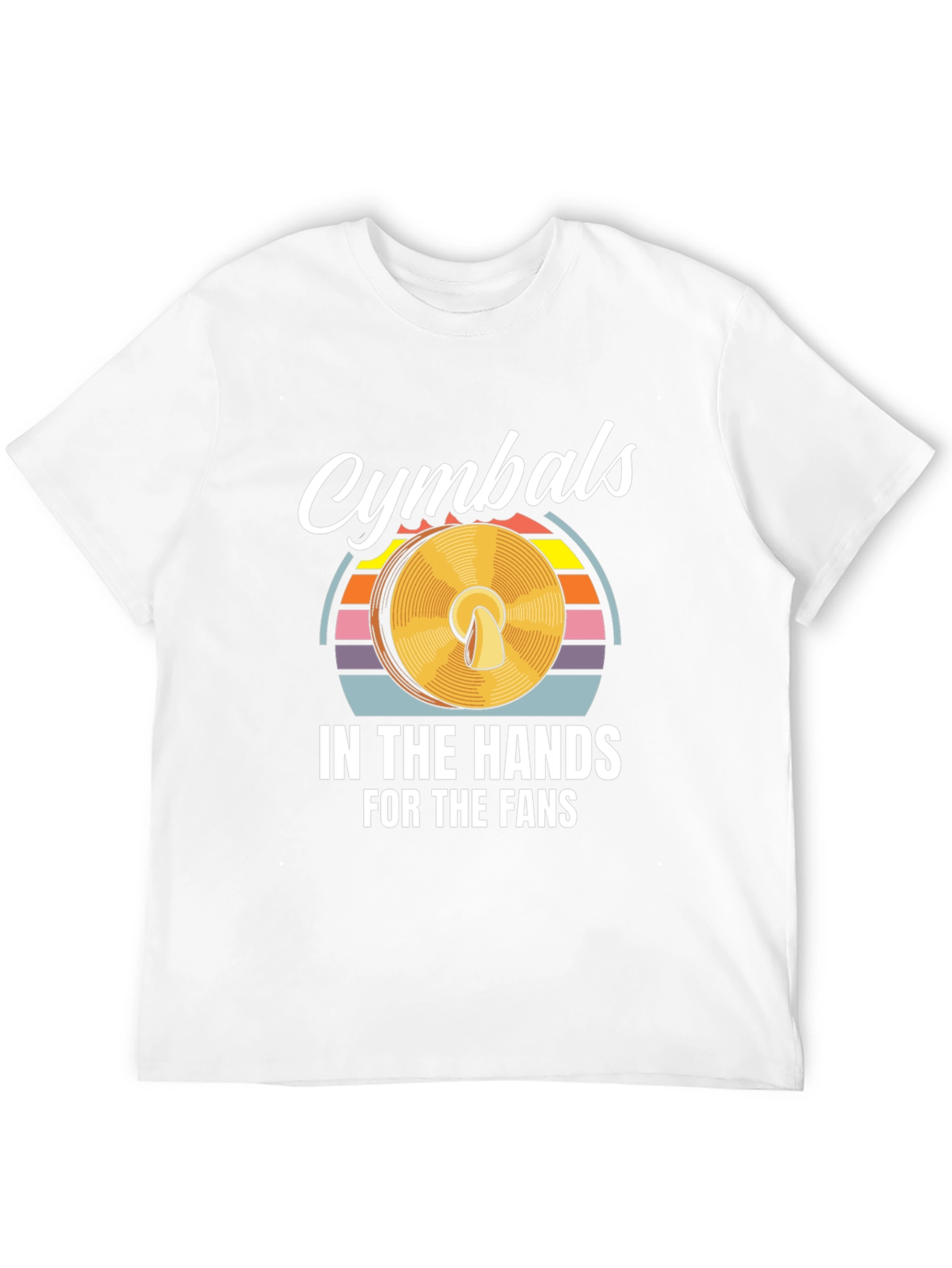 Cymbals Drummer Fan T-Shirt Music Player