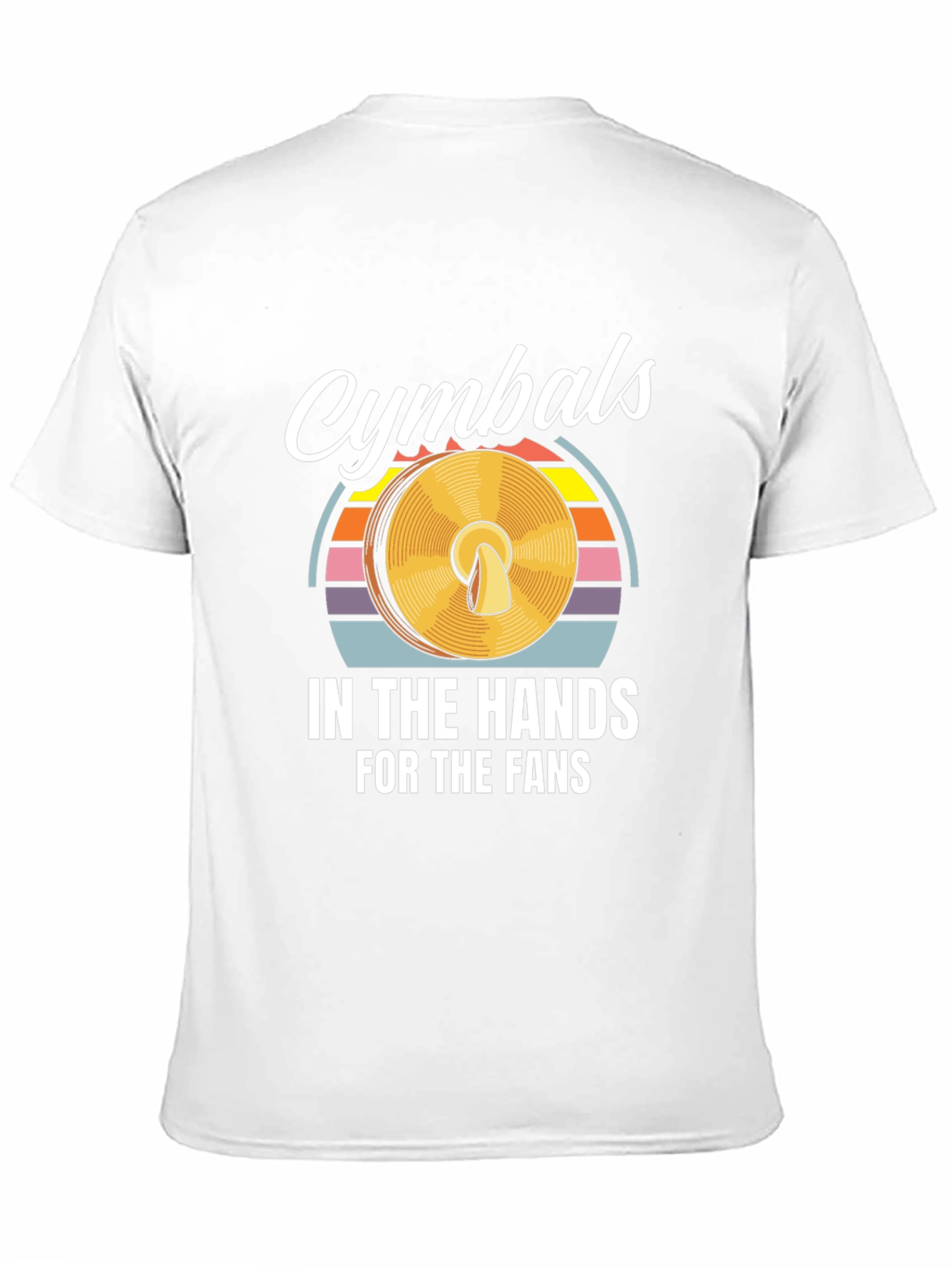 Cymbals Drummer Fan T-Shirt Music Player