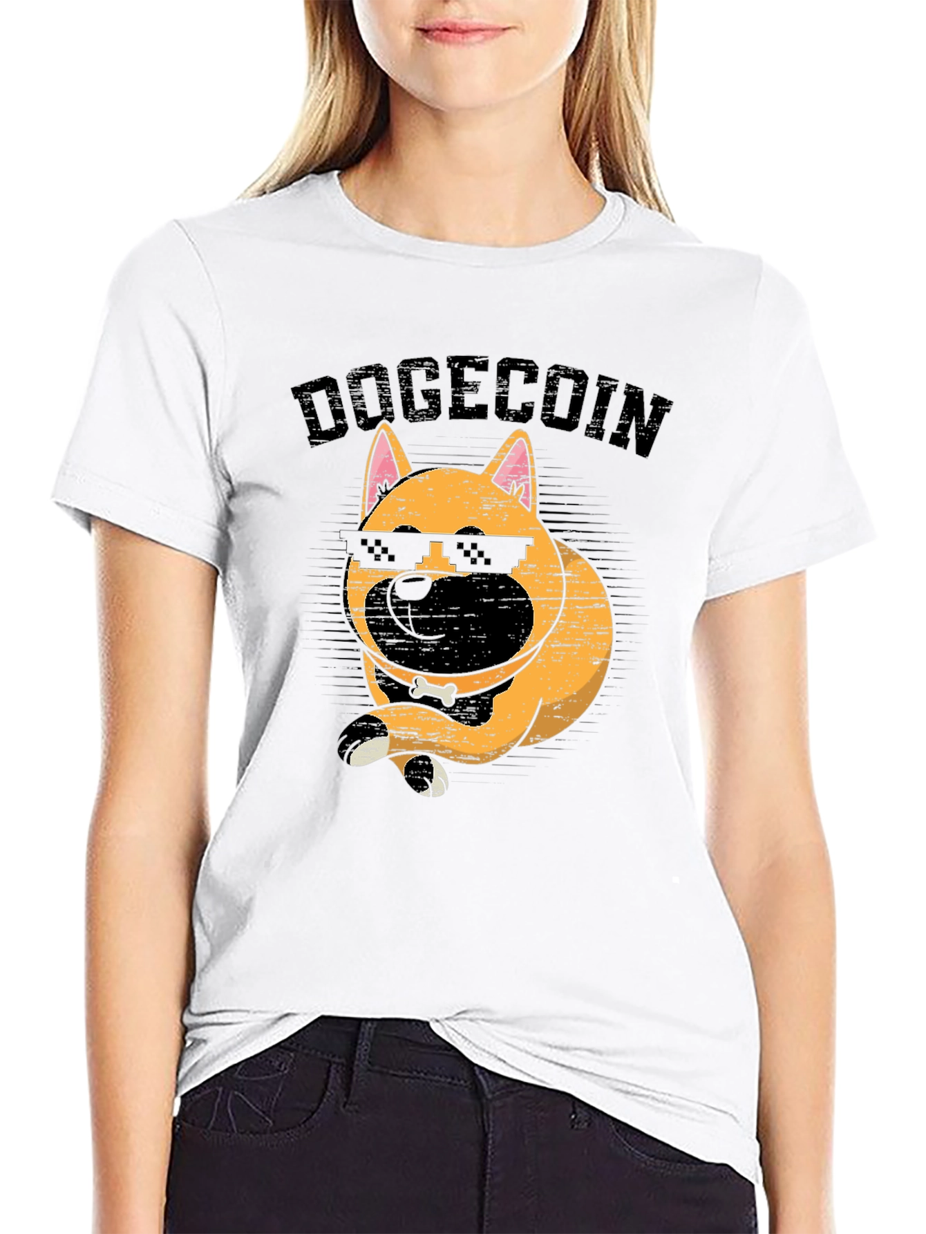 Dogecoin T-Shirt - Crypto Dog