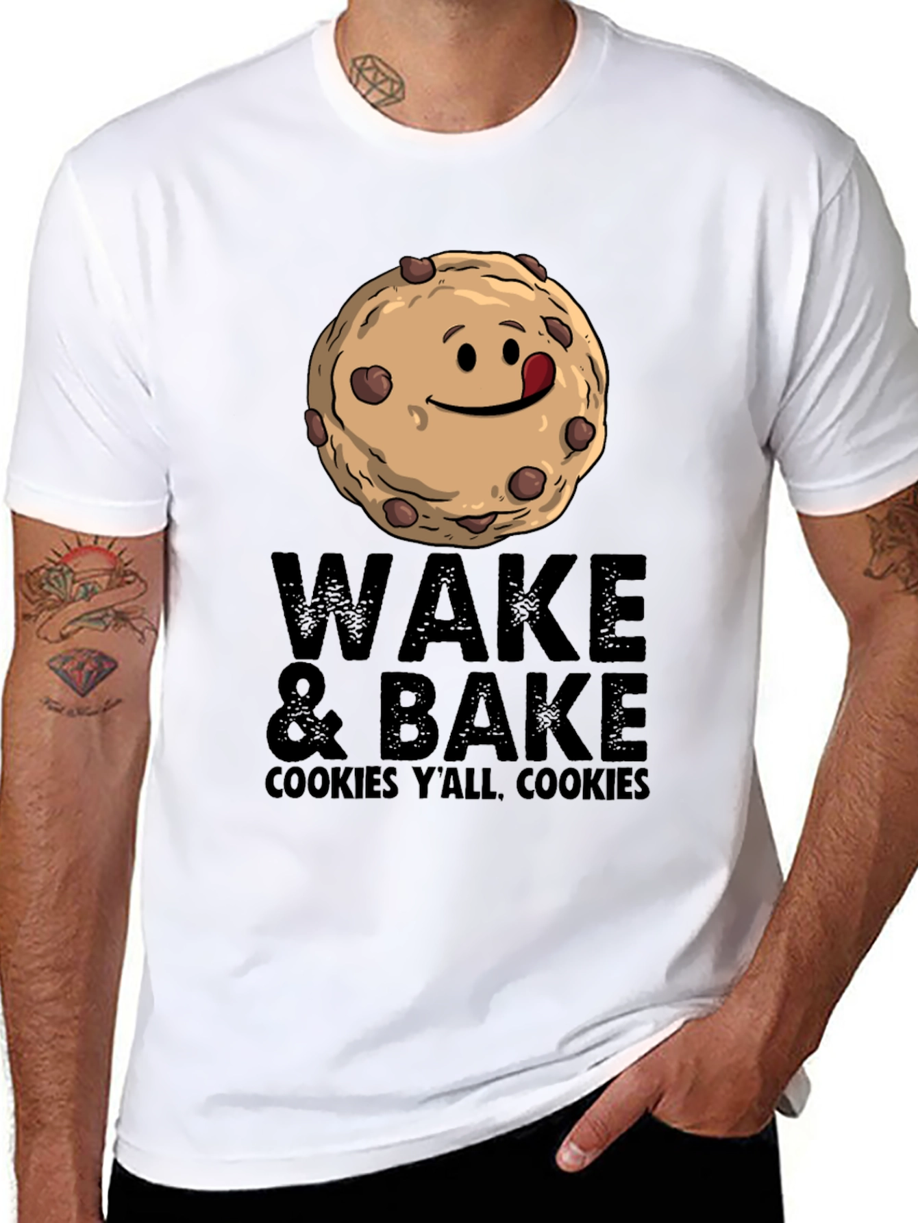 Wake & Bake Cookies Graphic Tee
