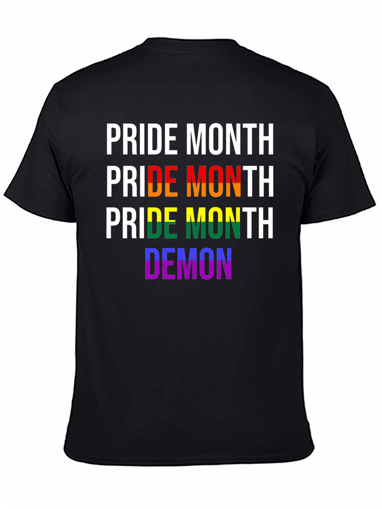 Pride Month Rainbow T-Shirt - LGBTQ+ Apparel