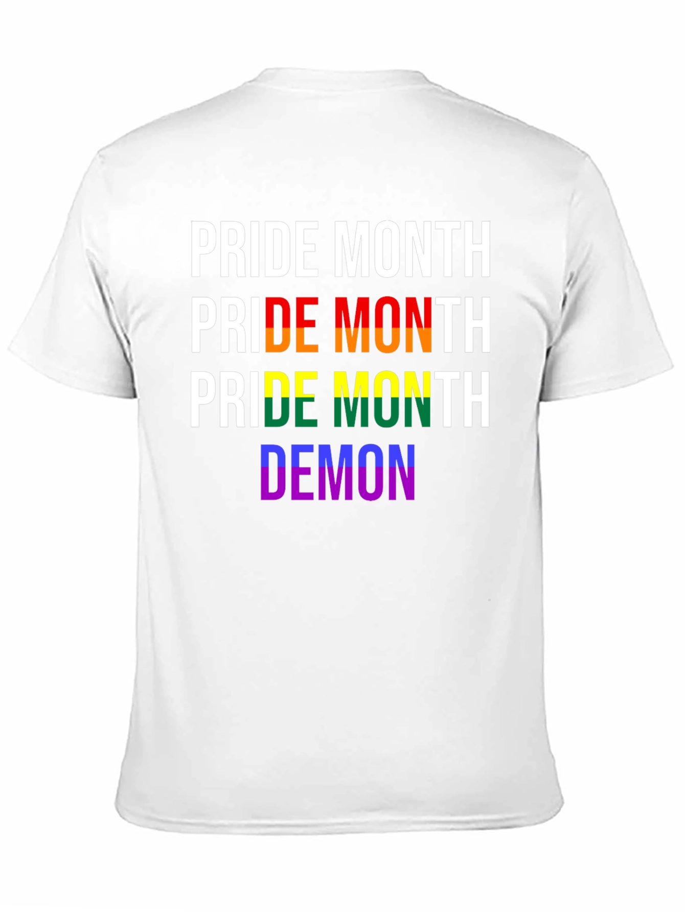 Pride Month Rainbow T-Shirt - LGBTQ+ Apparel