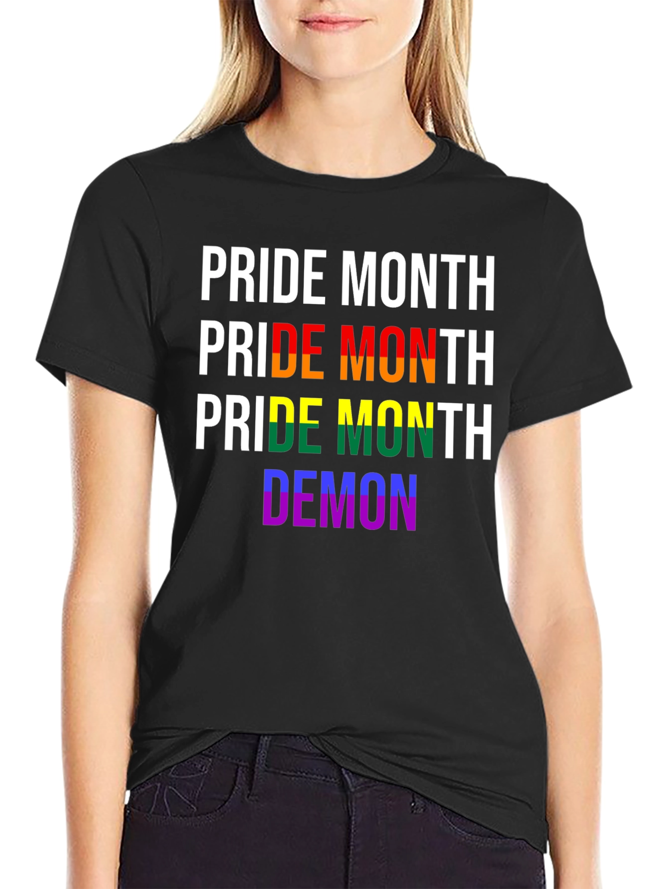 Pride Month Rainbow T-Shirt - LGBTQ+ Apparel