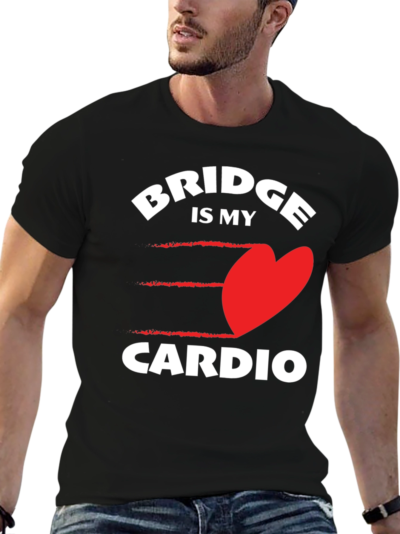 Bridge is My Cardio Graphic Tee