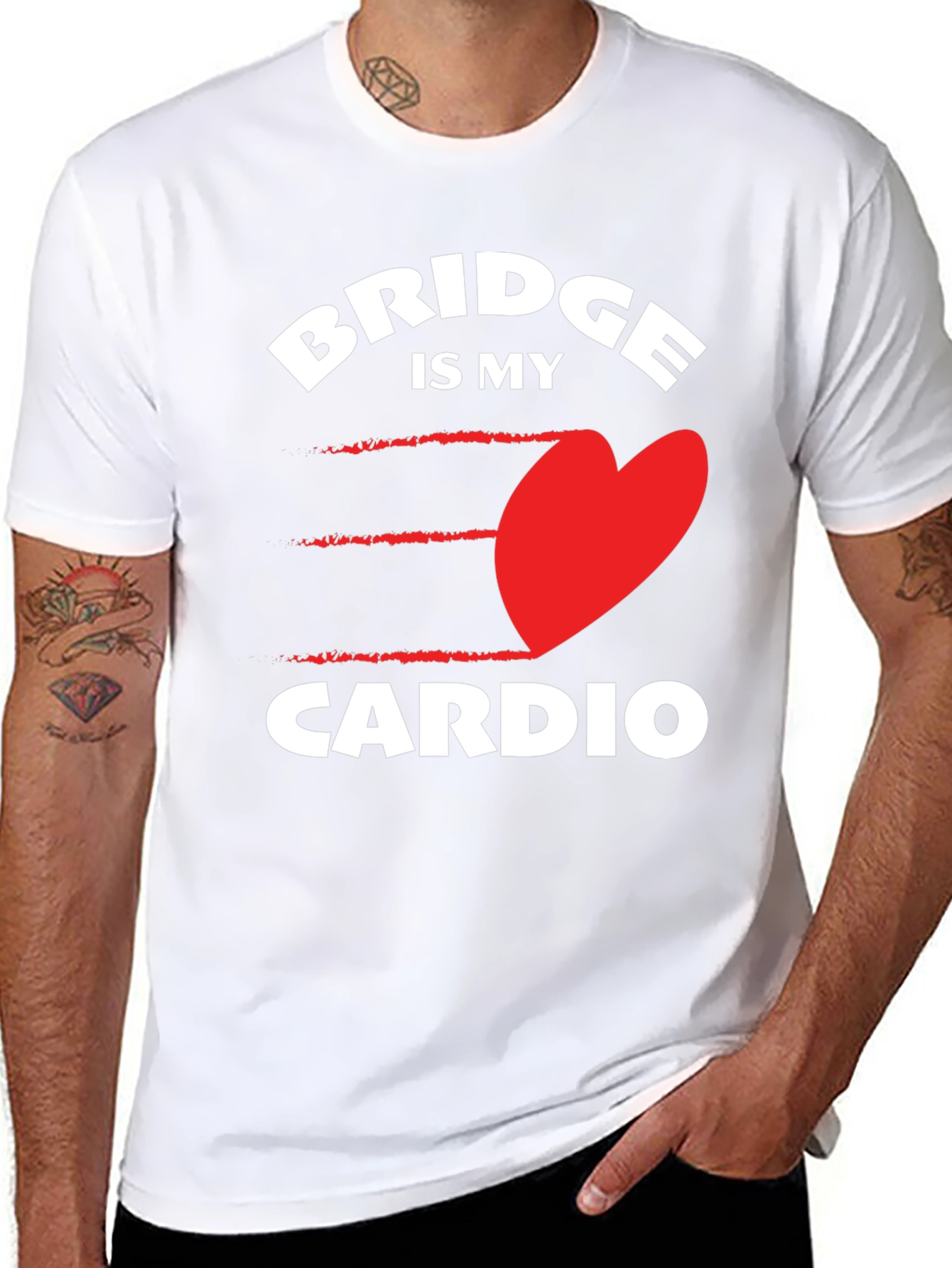 Bridge is My Cardio Graphic Tee