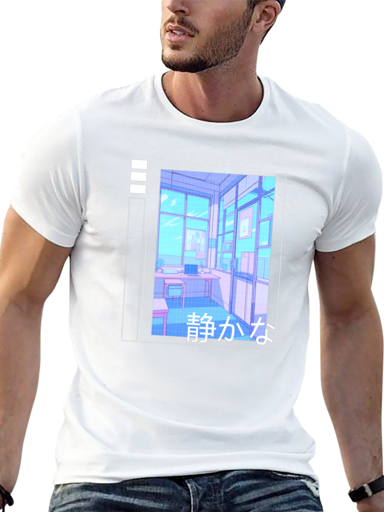 Aesthetic Vaporwave Japanese Room T-Shirt