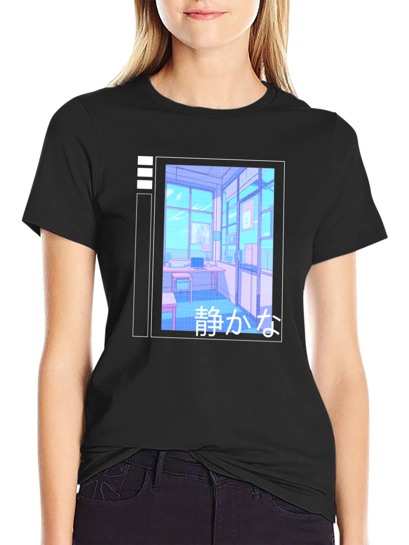 Aesthetic Vaporwave Japanese Room T-Shirt