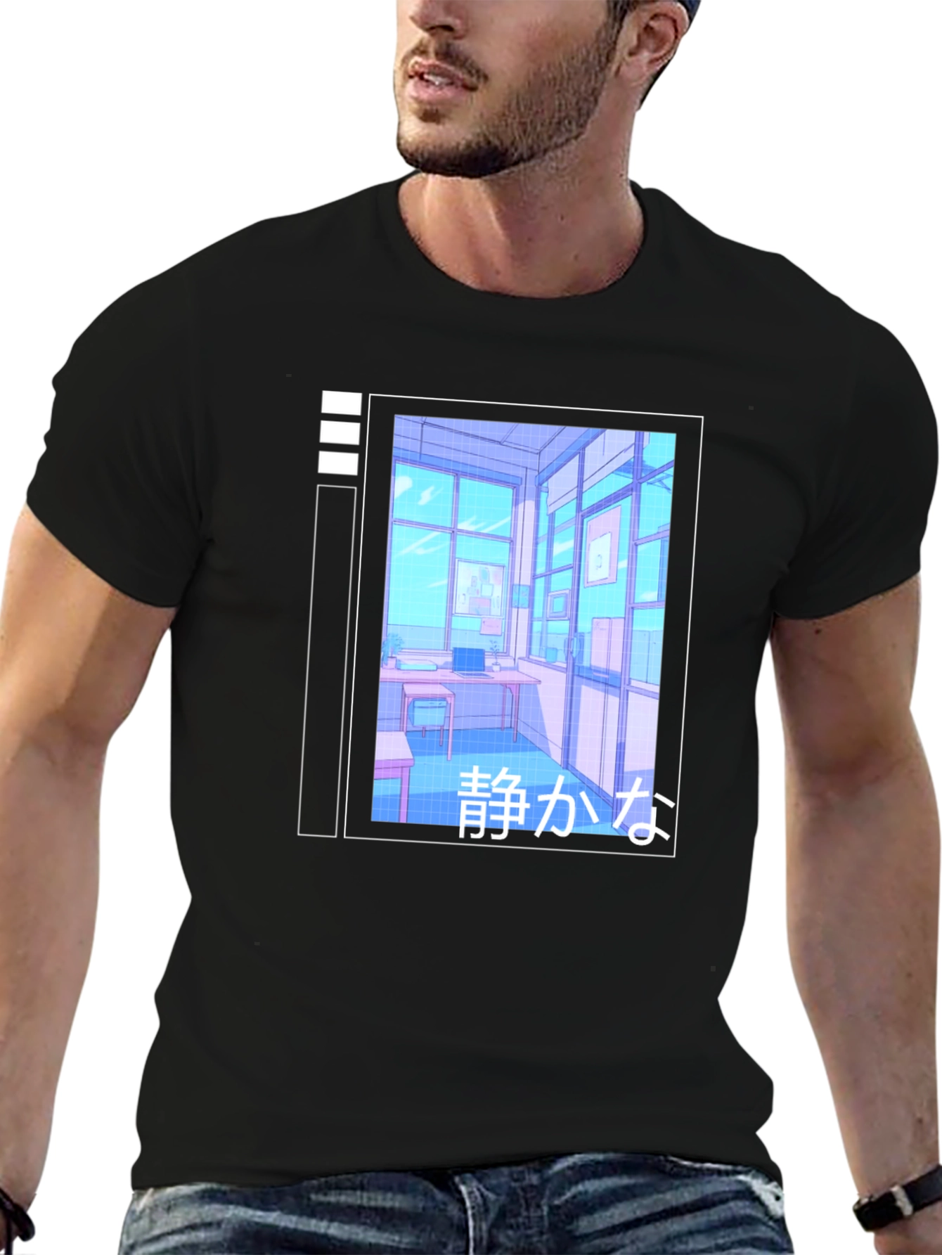 Aesthetic Vaporwave Japanese Room T-Shirt