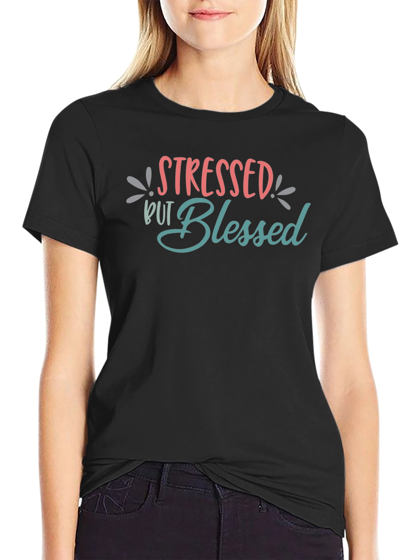 Stressed But Blessed Graphic T-Shirt