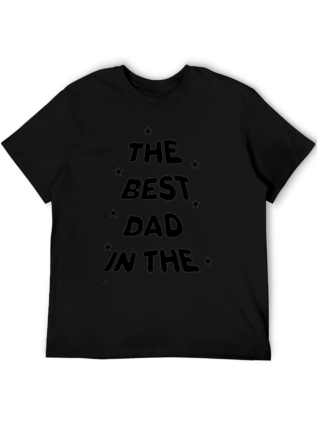 Best Dad T-Shirt | Black Graphic Tee