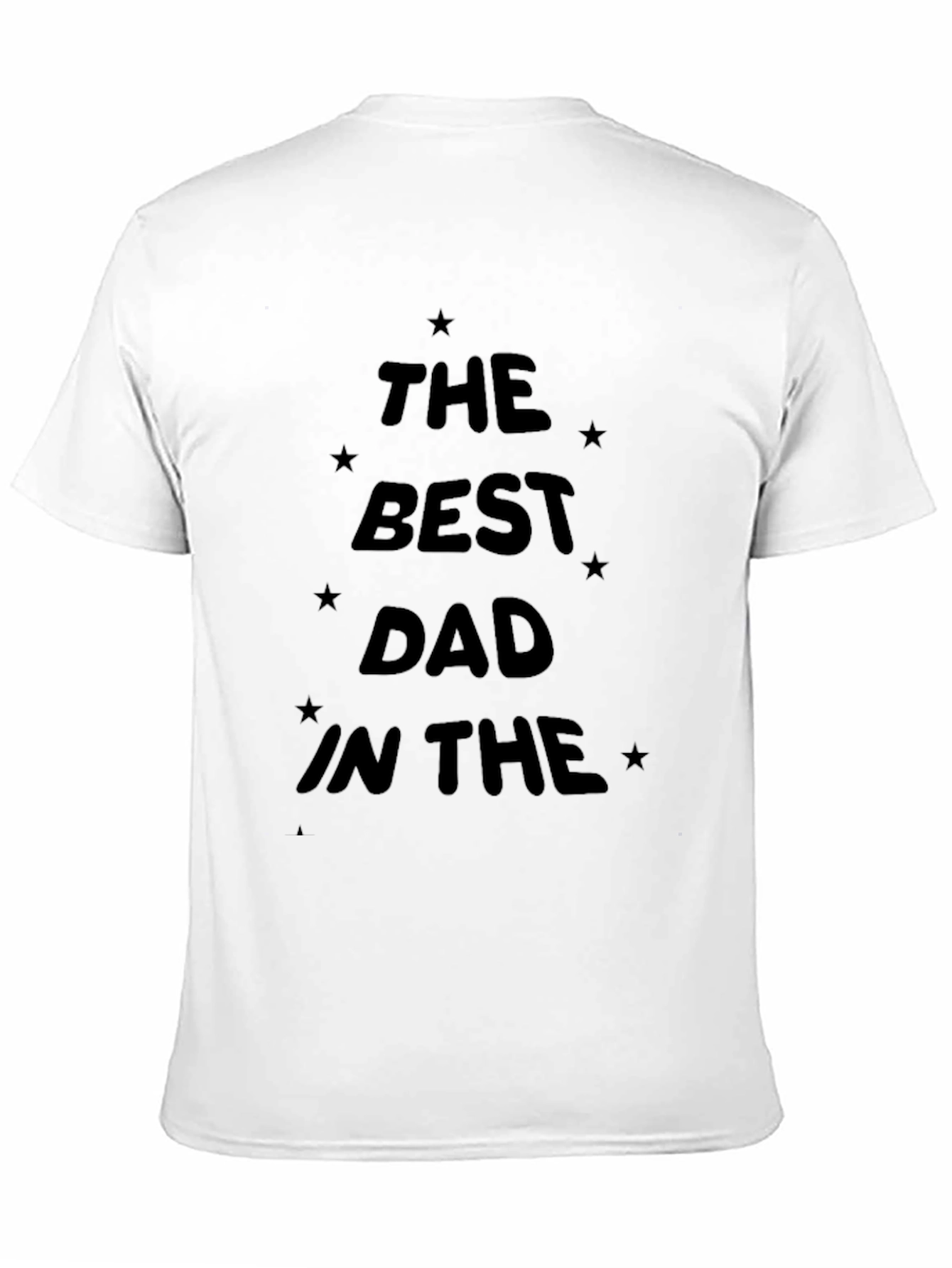 Best Dad T-Shirt | Black Graphic Tee