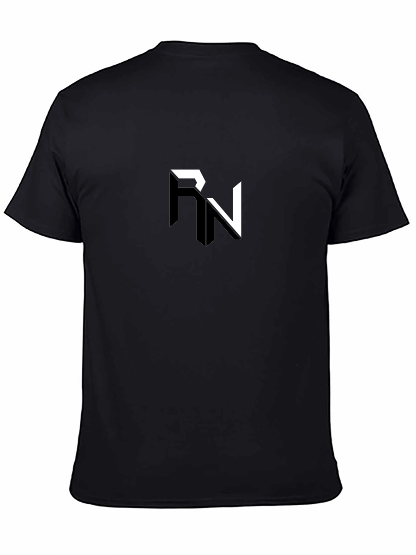 Modern RN Logo Black T-Shirt