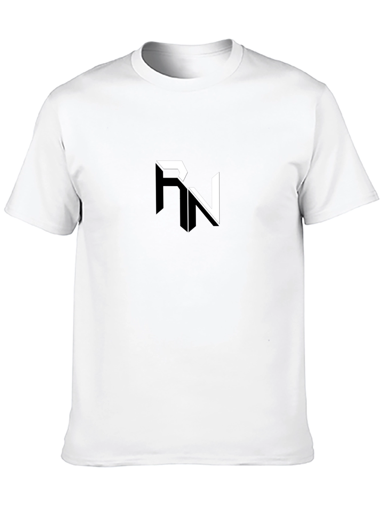 Modern RN Logo Black T-Shirt