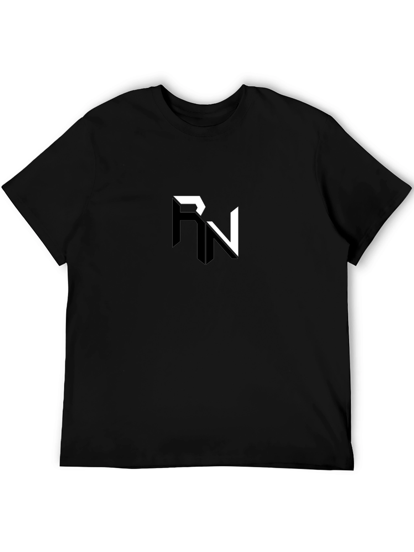 Modern RN Logo Black T-Shirt
