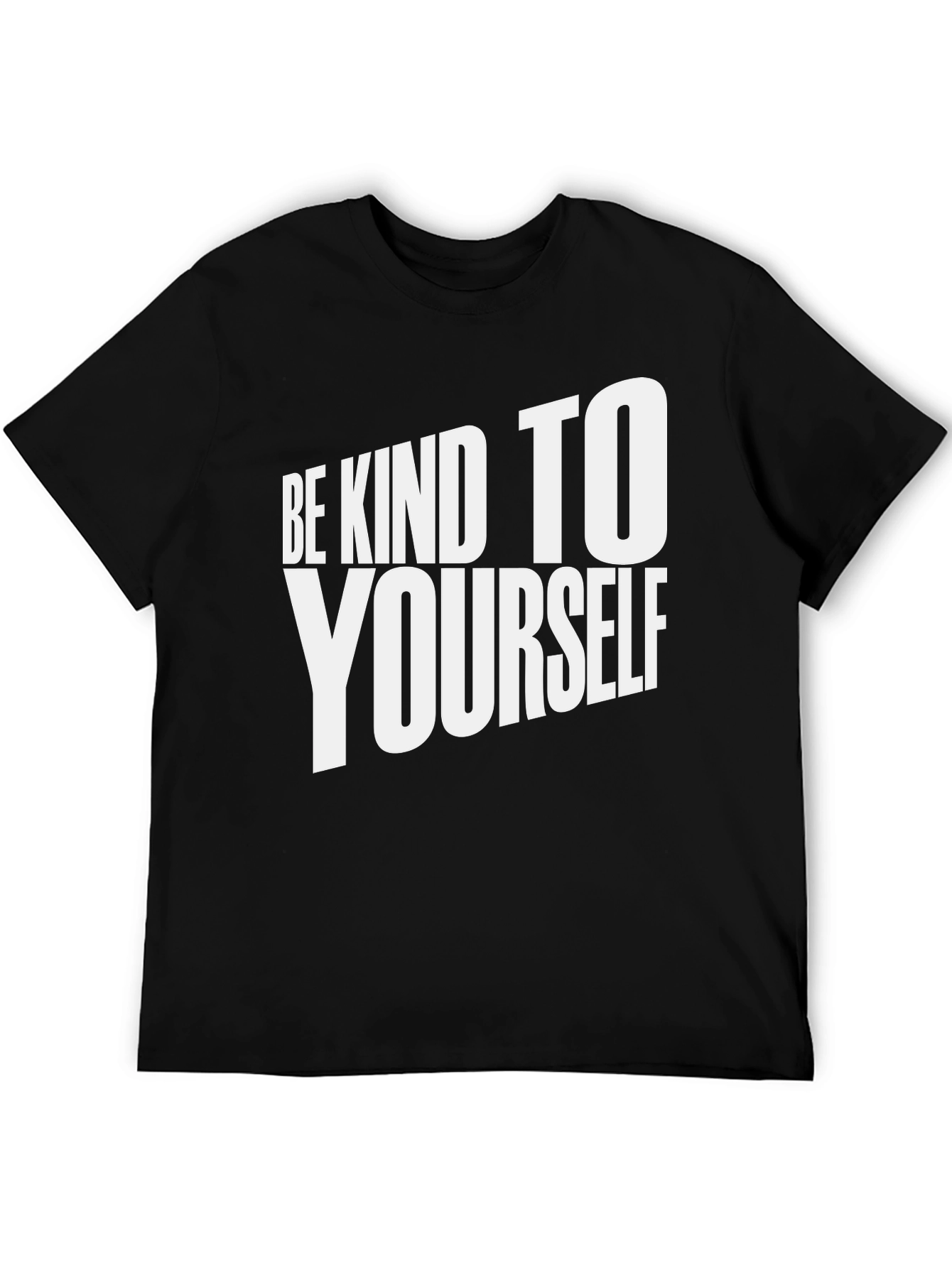 Be Kind To Yourself T-Shirt - Black