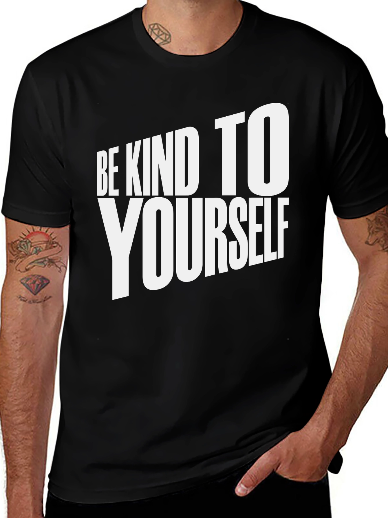 Be Kind To Yourself T-Shirt - Black