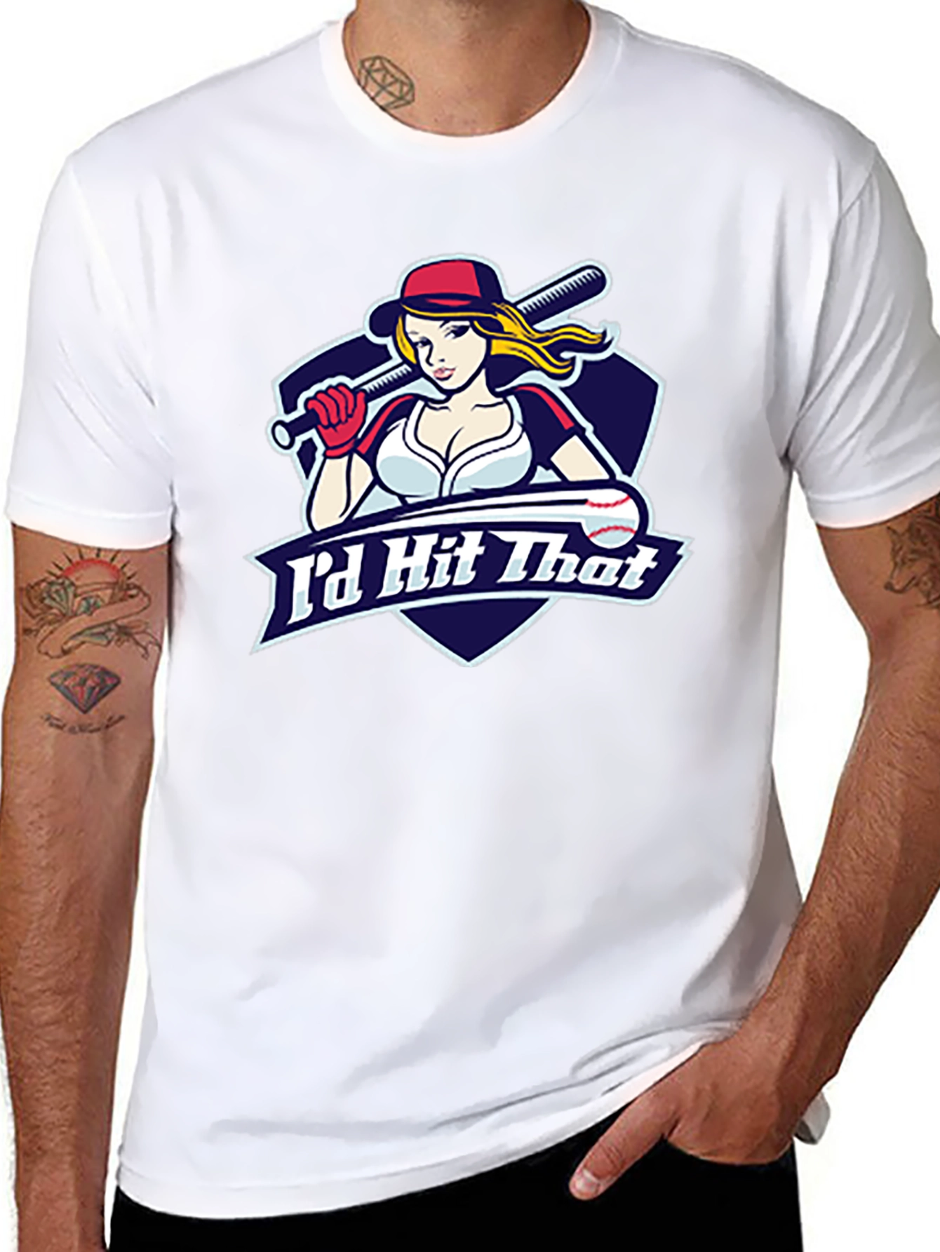 Id Hit That Baseball T-Shirt