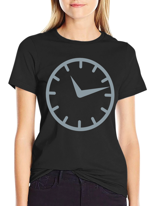 Clock Graphic Tee - Timeless Style